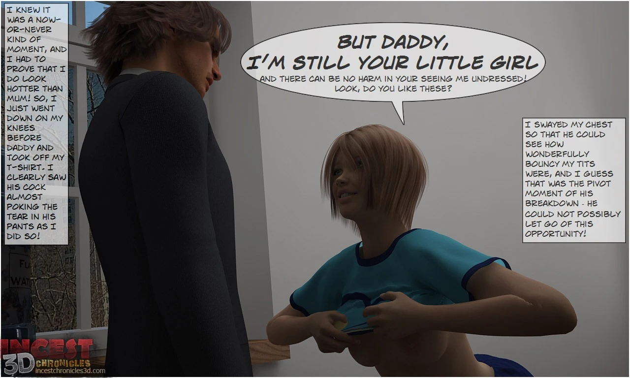 Daddy's Birthday porn comic picture 25