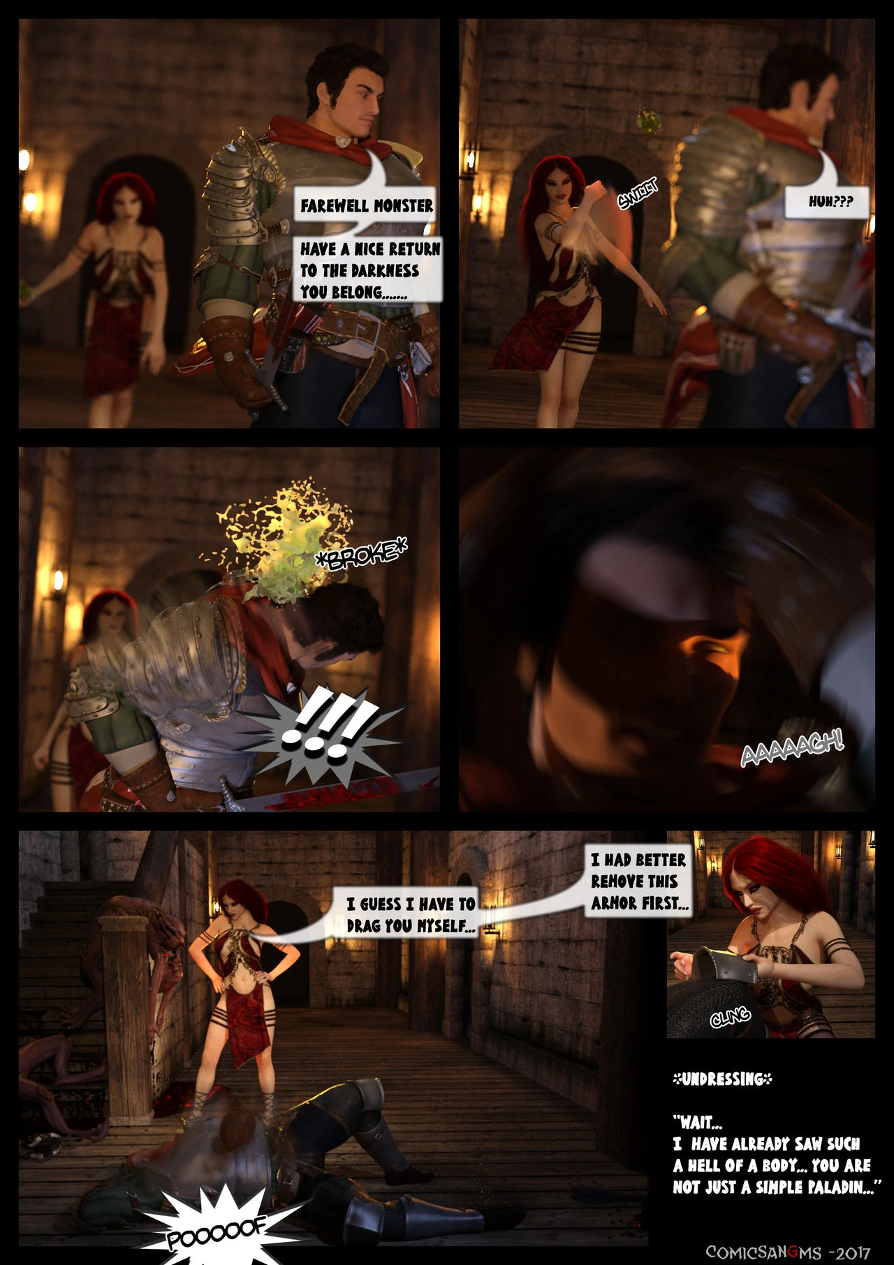 Dante's sacrilege porn comic picture 5