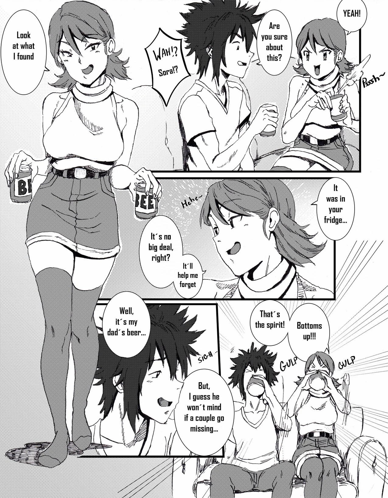 Davis Conquest : Lonely Sora porn comic picture 10