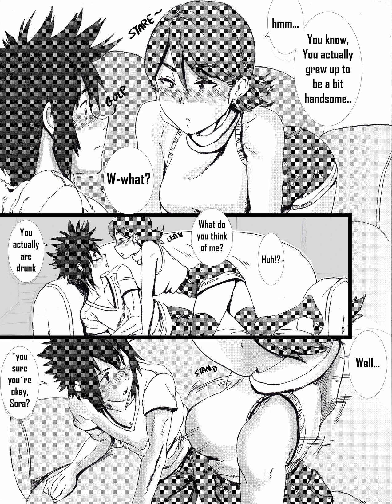 Davis Conquest : Lonely Sora porn comic picture 12