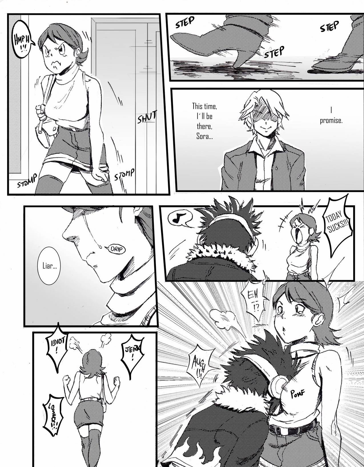 Davis Conquest : Lonely Sora porn comic picture 4