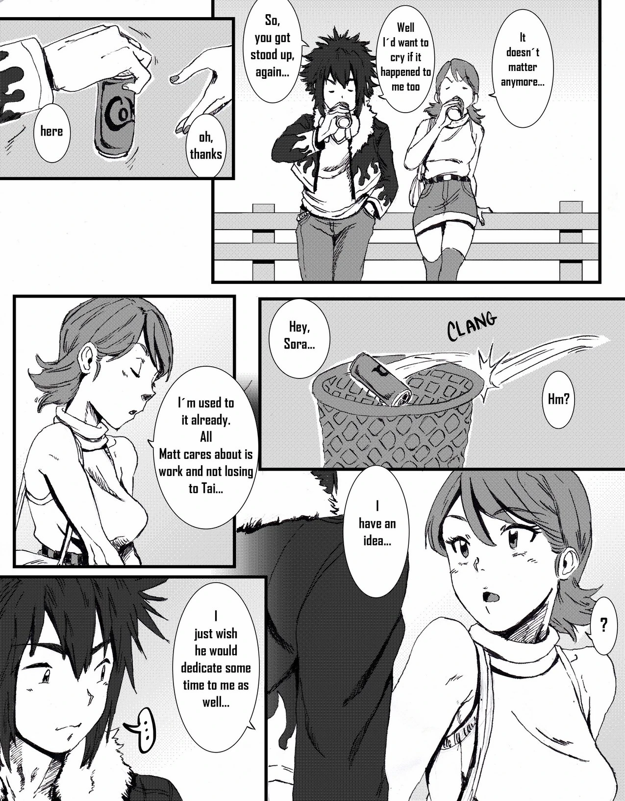 Davis Conquest : Lonely Sora porn comic picture 7