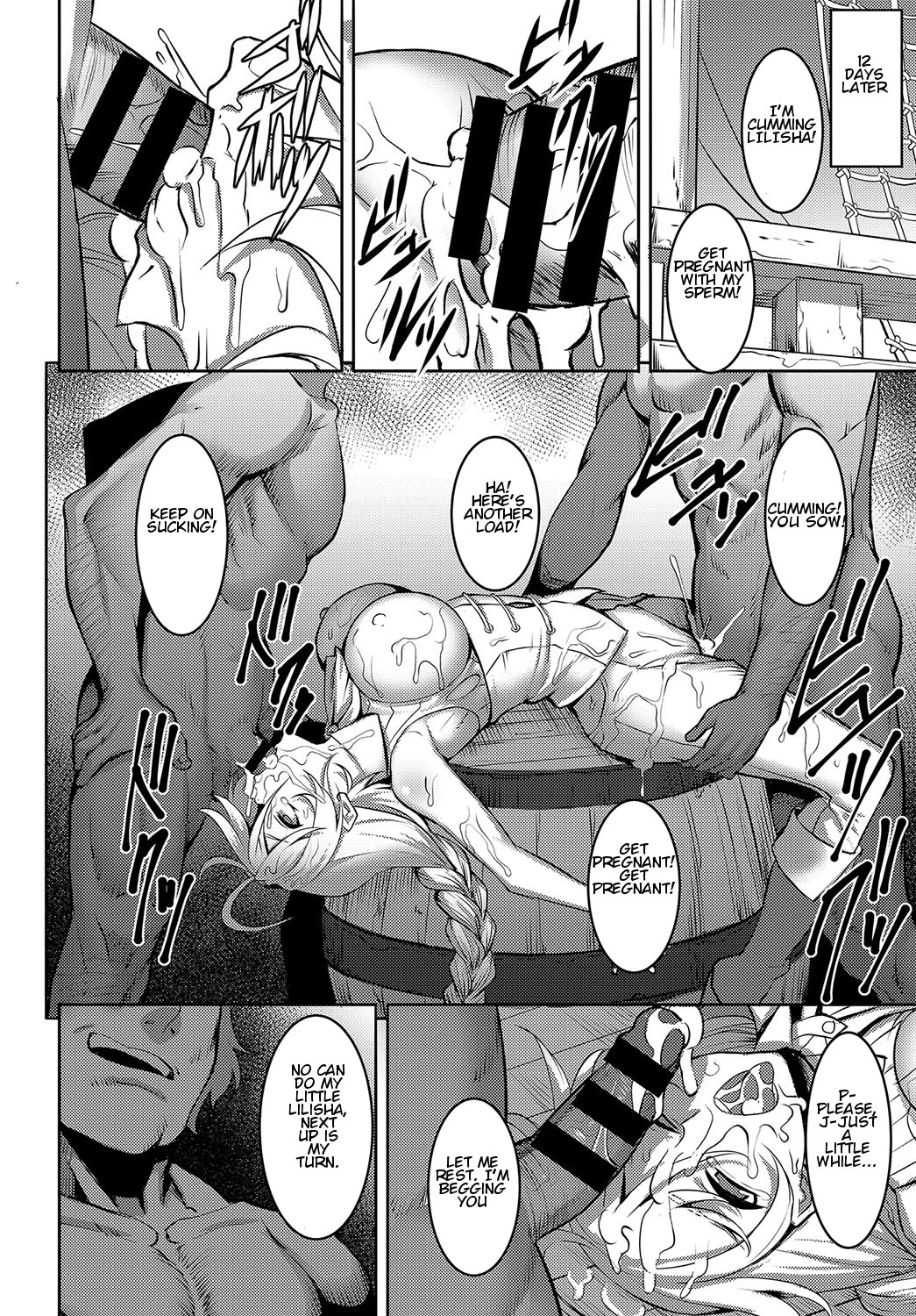 Diaz Teitoku no Junan - The Suffering of Admiral Diaz porn comic picture 12