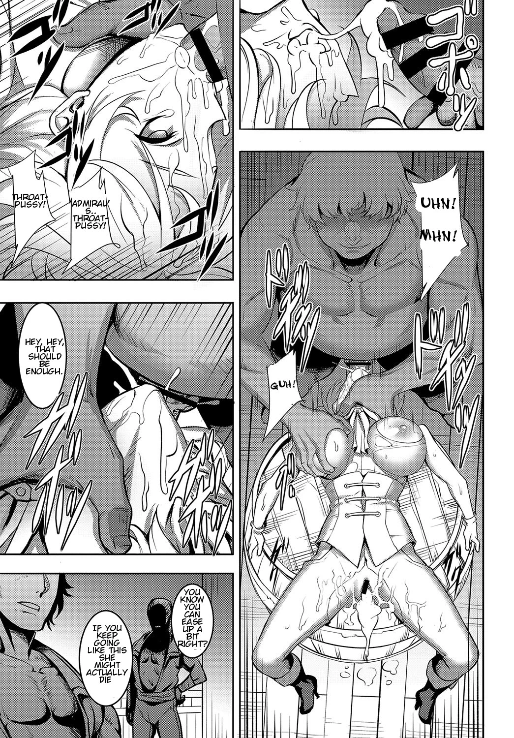 Diaz Teitoku no Junan - The Suffering of Admiral Diaz porn comic picture 13