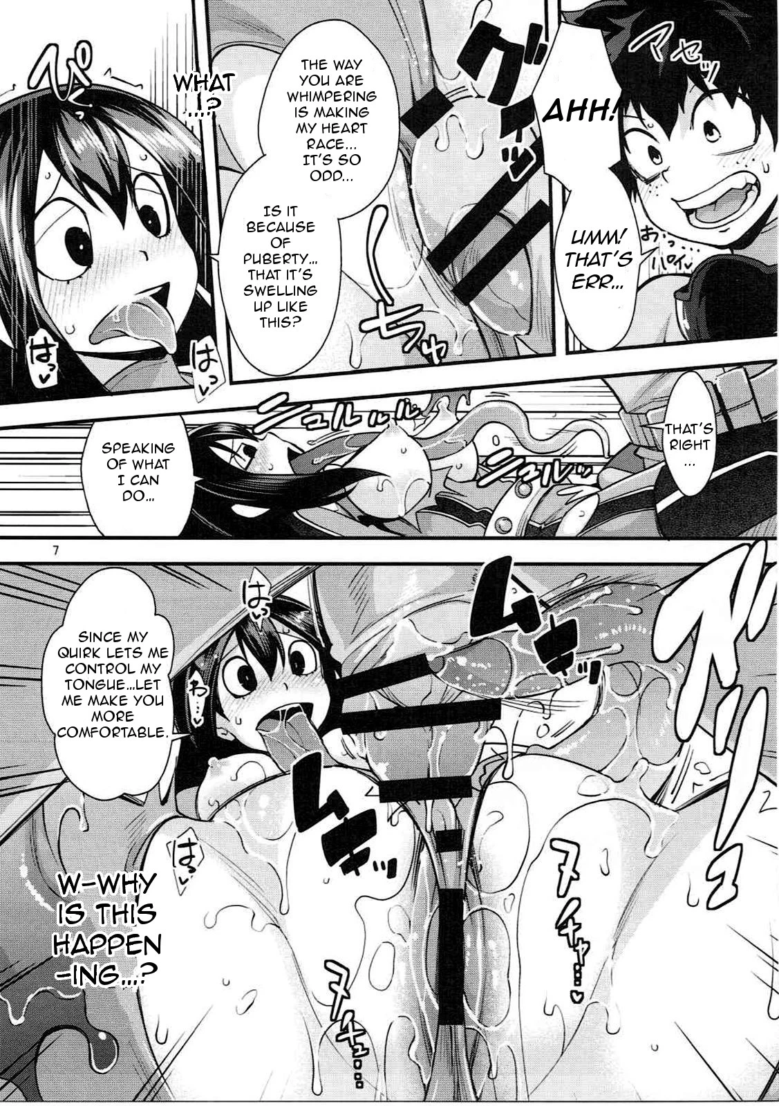 Do Tsuyu-chan ♥ porn comic picture 6