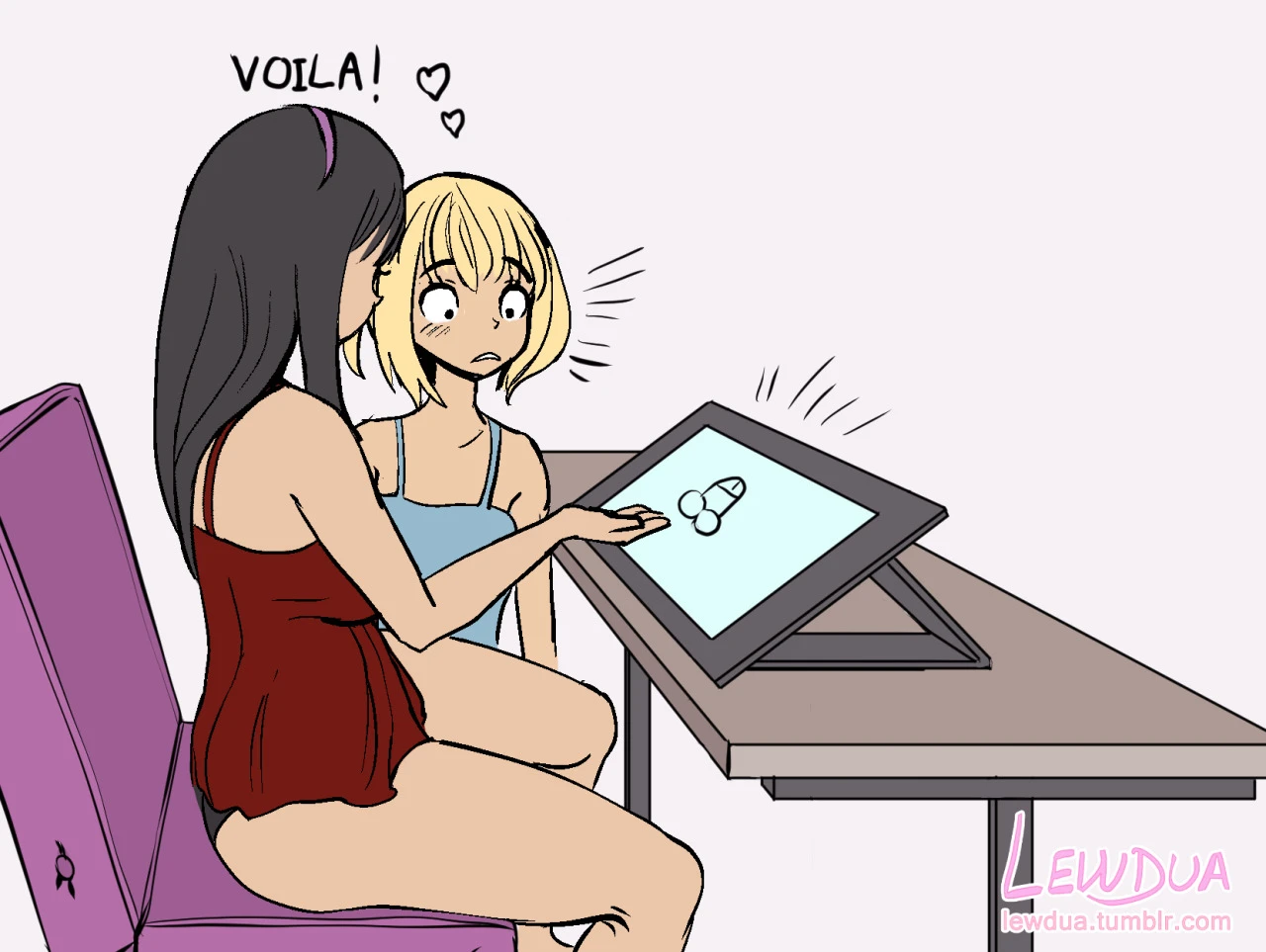 Drawing the Perfect Dick porn comic picture 2