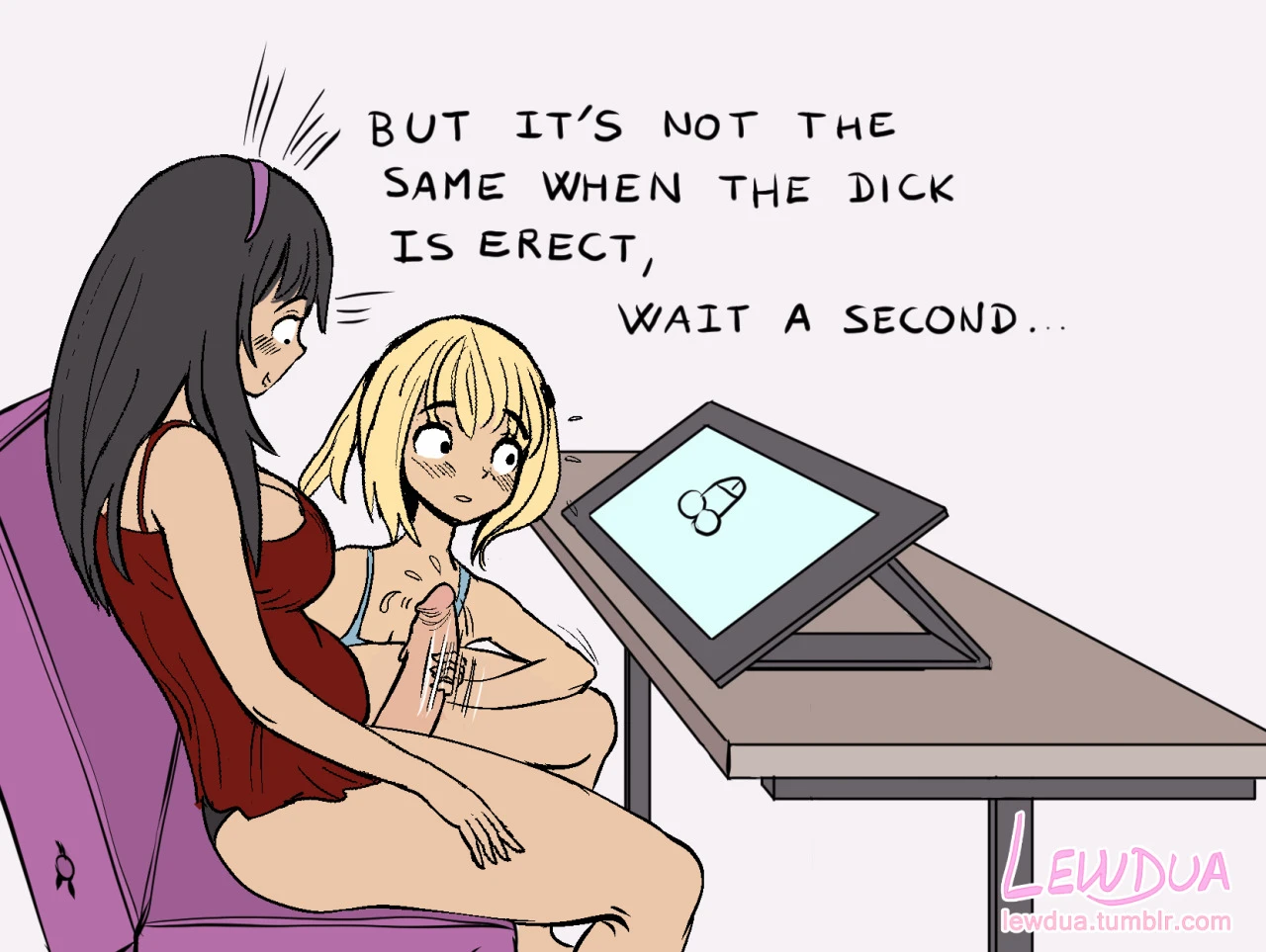 Drawing the Perfect Dick porn comic picture 8