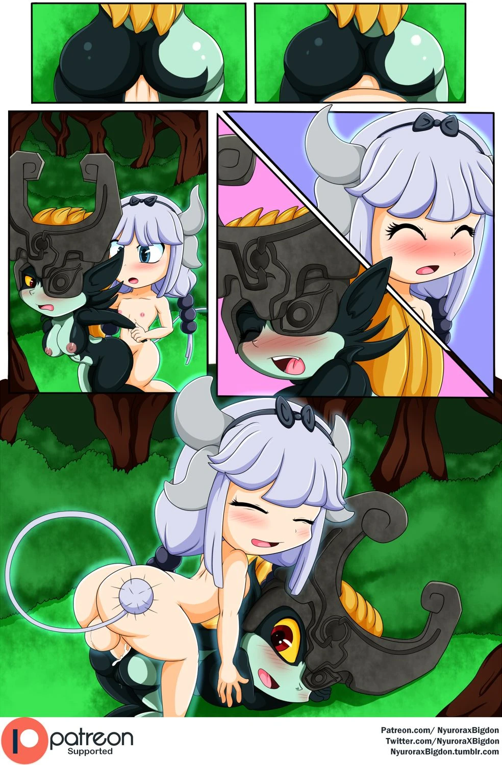 ✪ Link in the ass ✪ porn comic picture 4