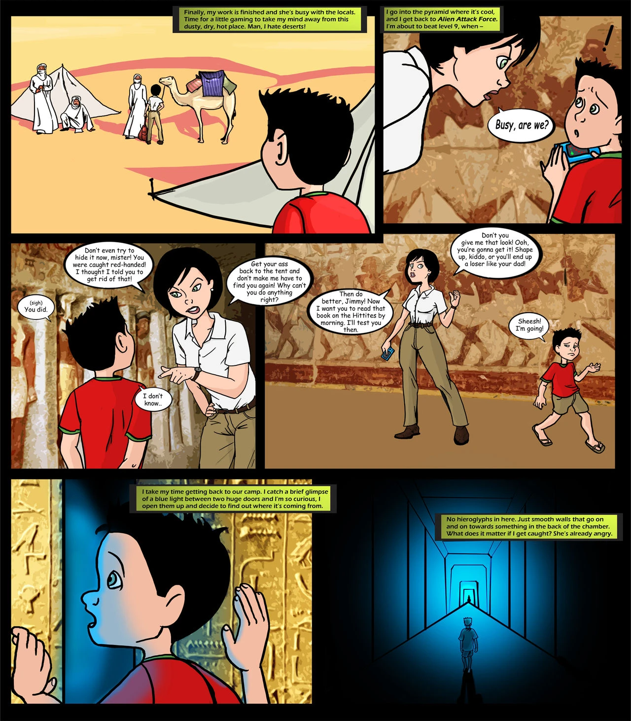 Egyptian Magic porn comic picture 3