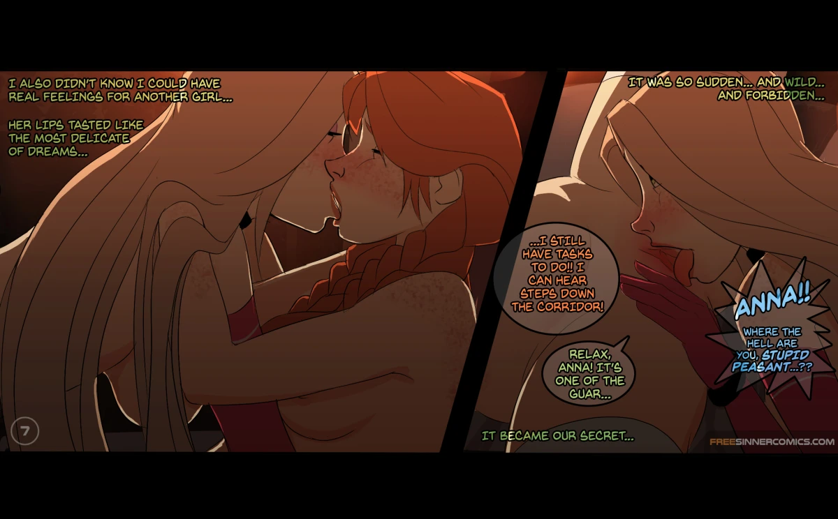Elsa's Dungeon 2 porn comic picture 7