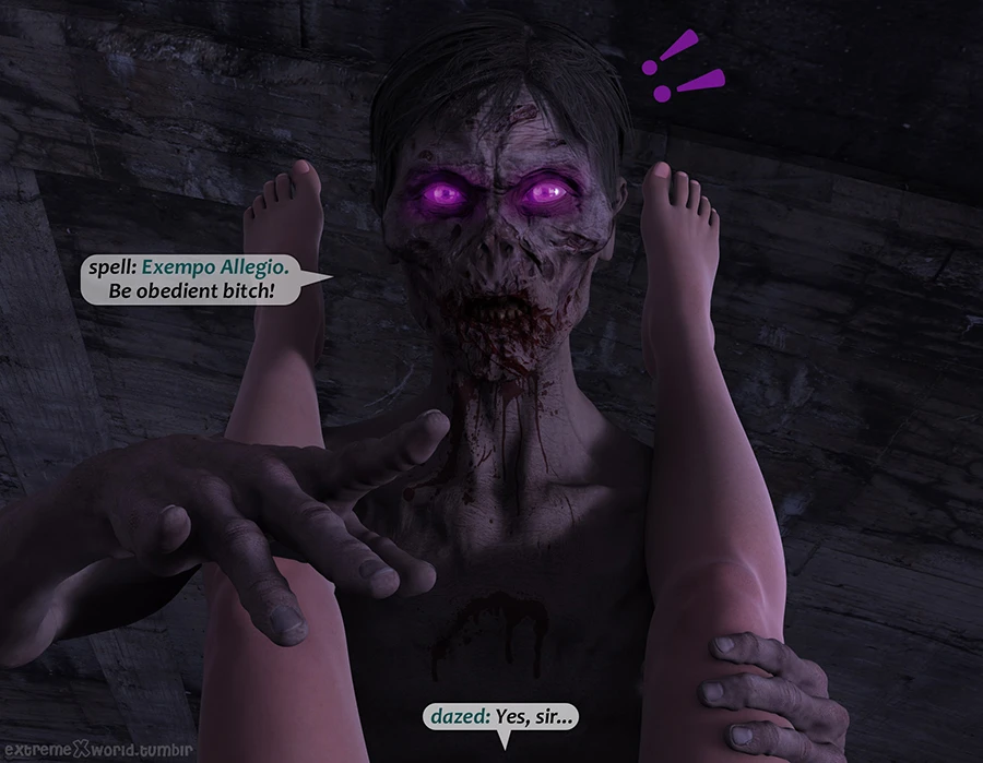 Escaped experiment - The call of lust porn comic picture 30