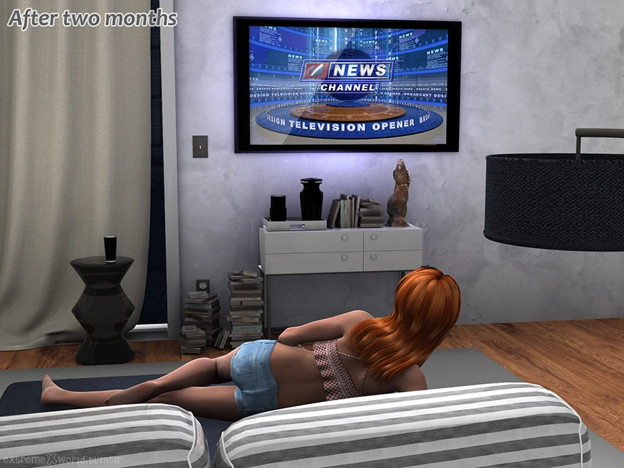 Escaped experiment - The call of lust porn comic picture 43