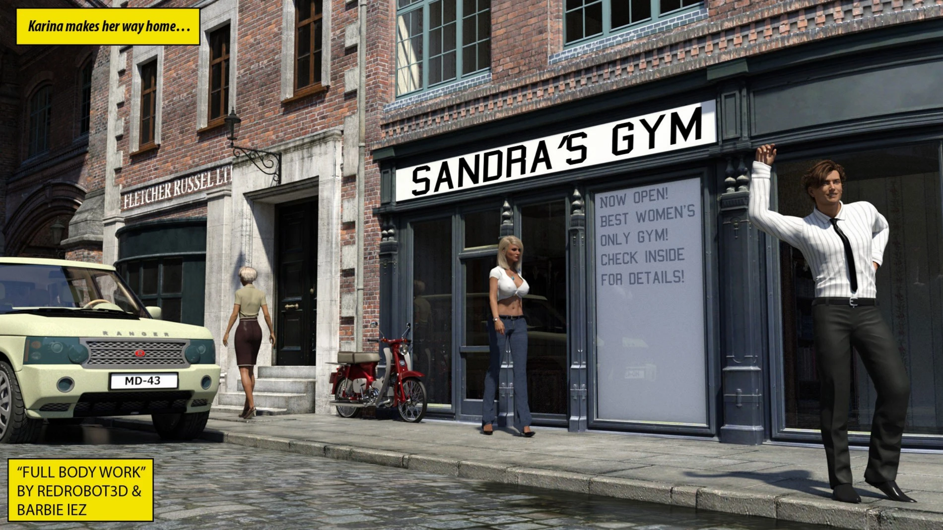 Full Body Workout porn comic picture 2