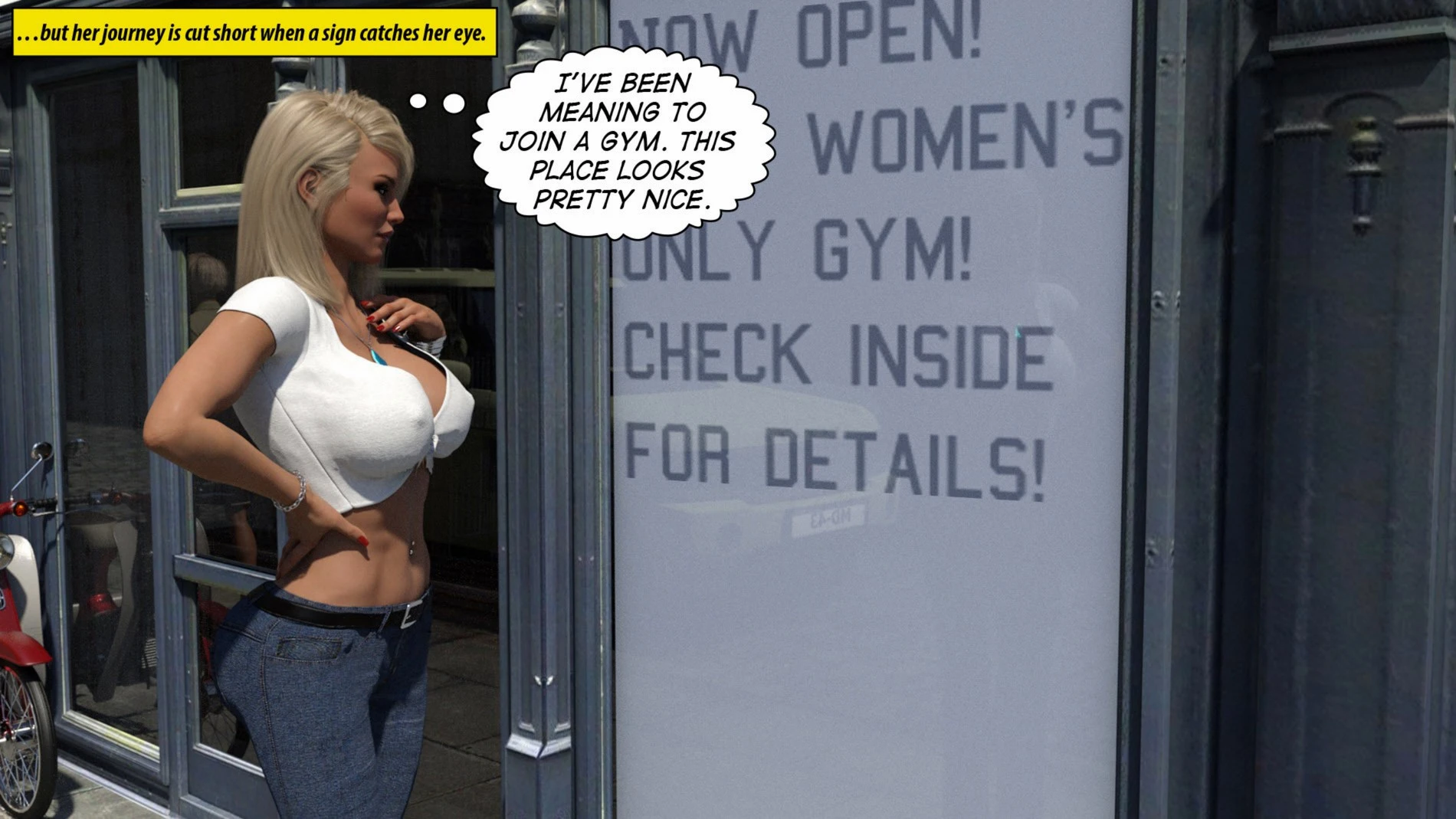 Full Body Workout porn comic picture 3