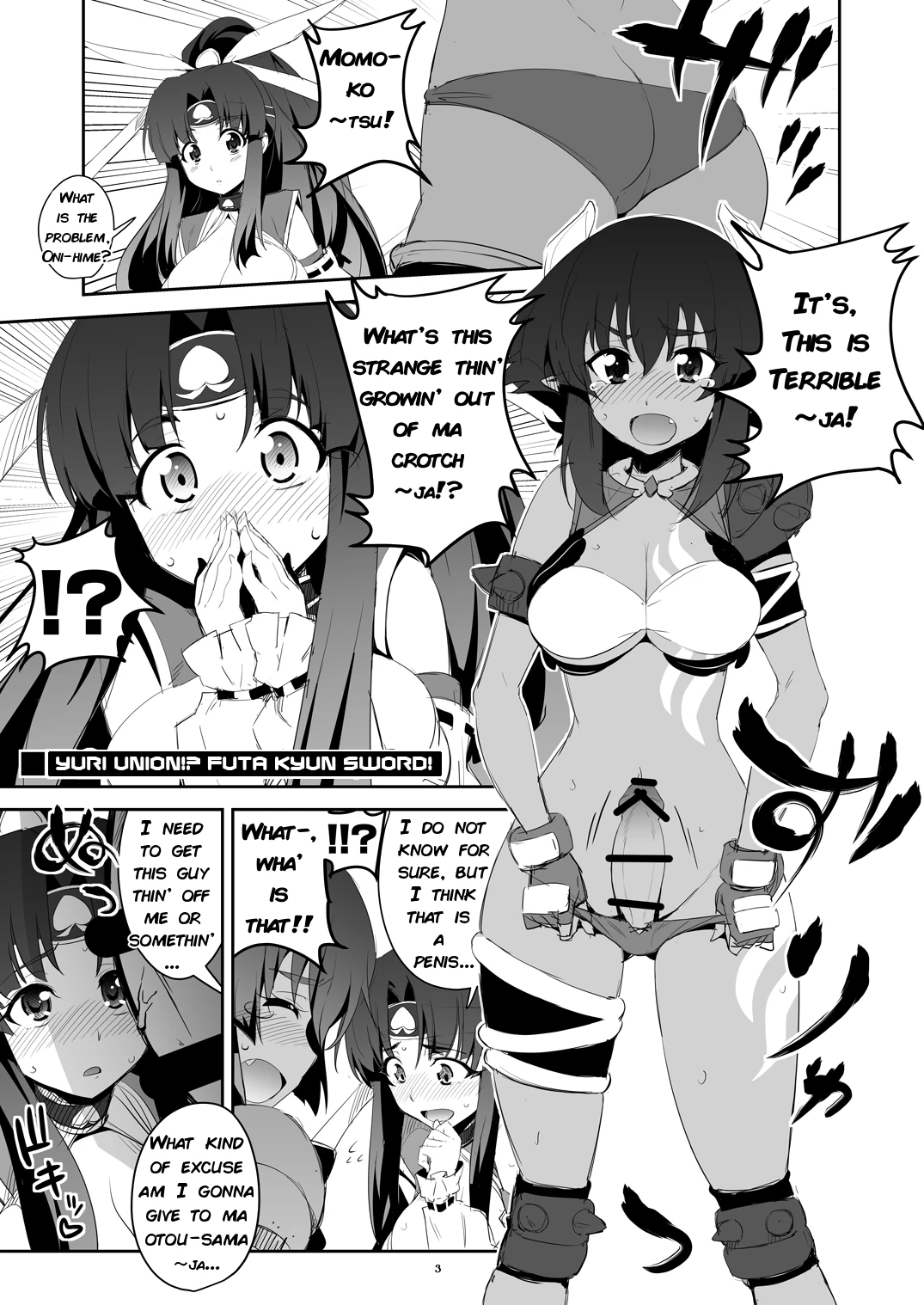 Futa Kyun Sword porn comic picture 3