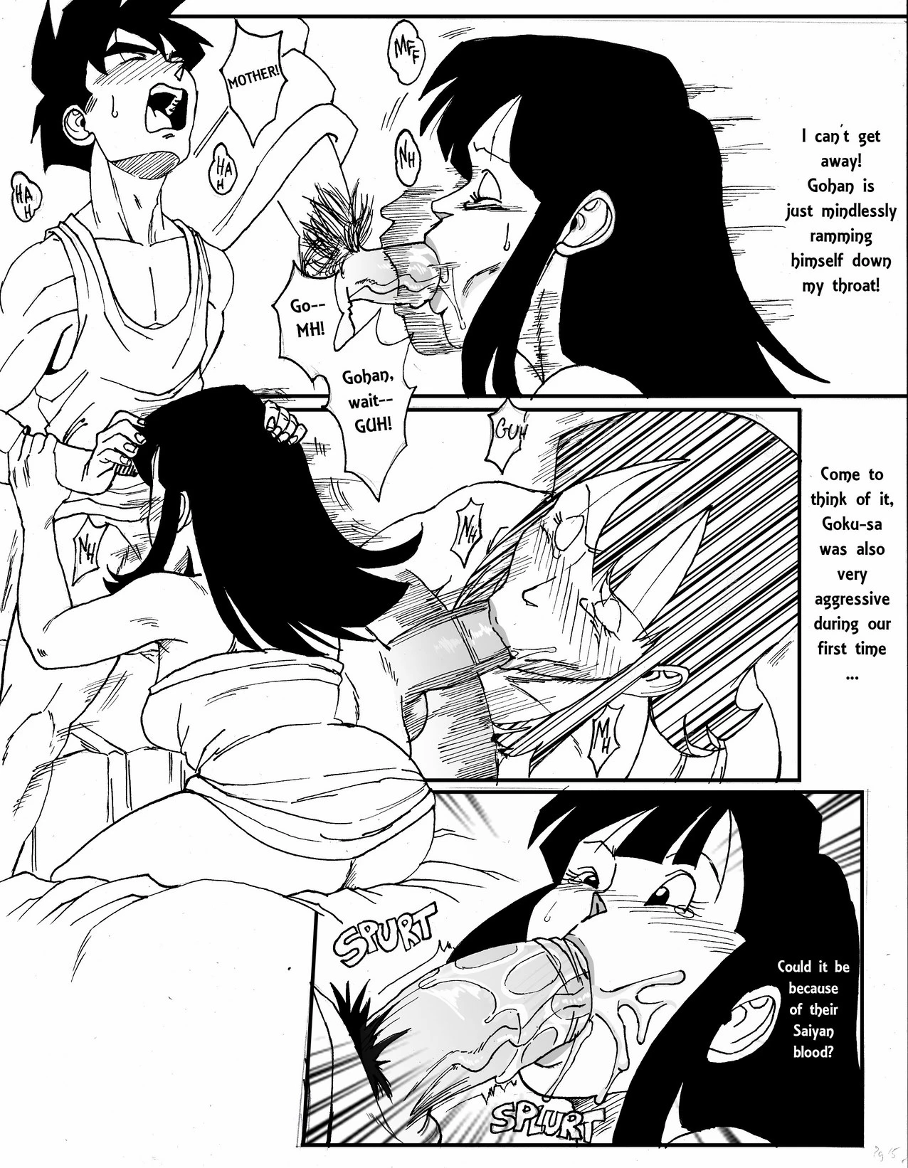 GohanXChichi porn comic picture 17