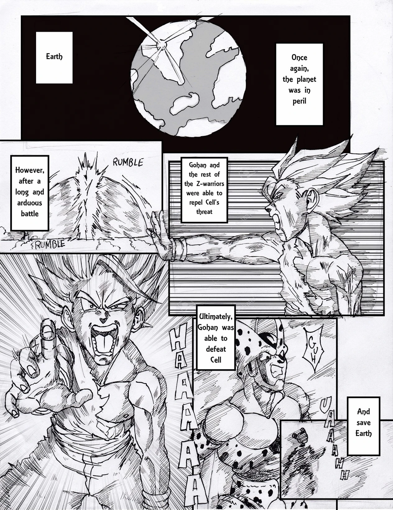 GohanXChichi porn comic picture 3