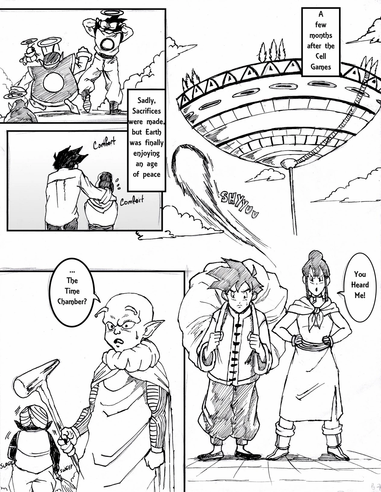 GohanXChichi porn comic picture 4