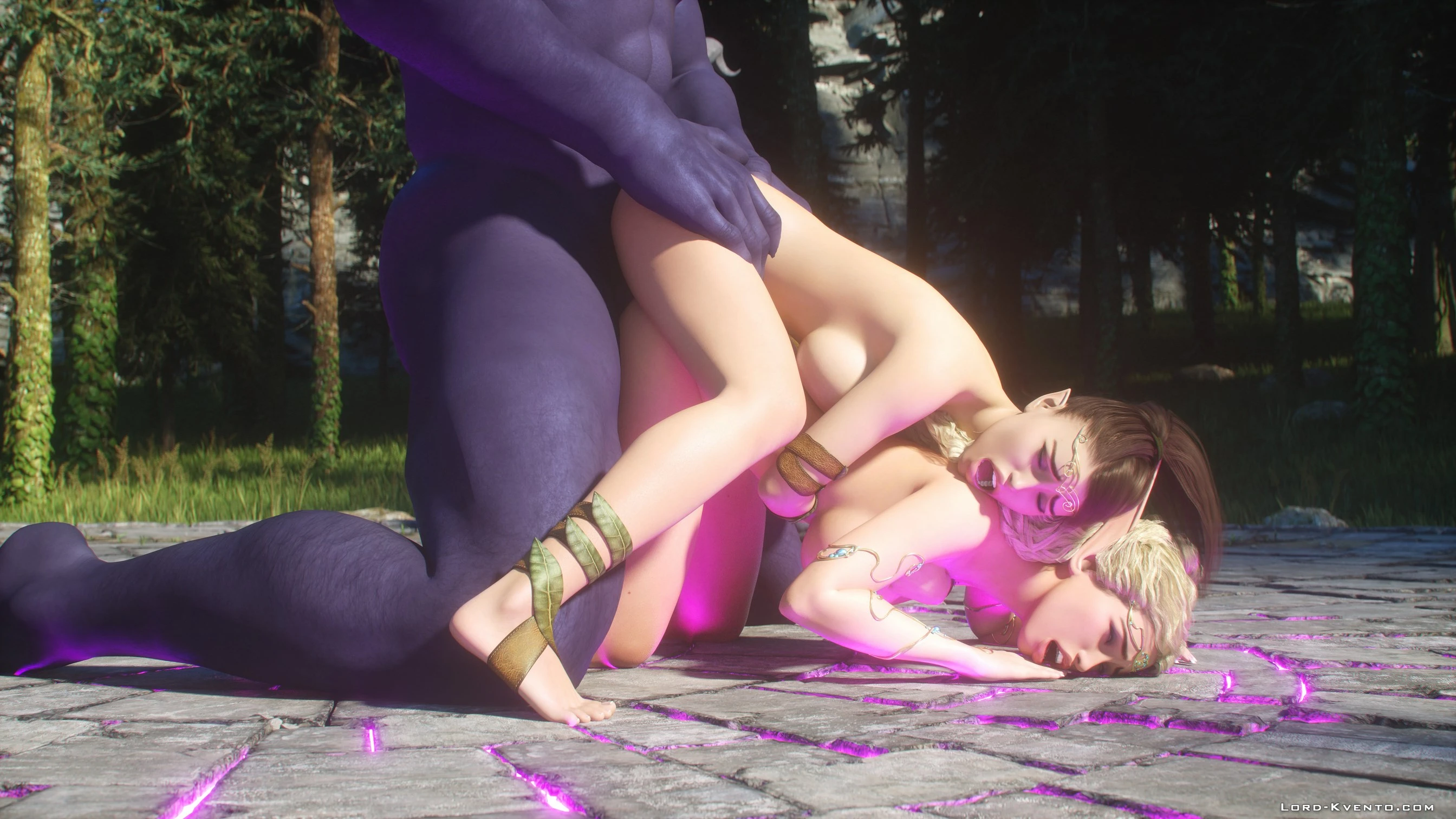 Golems Awakening 2 porn comic picture 34