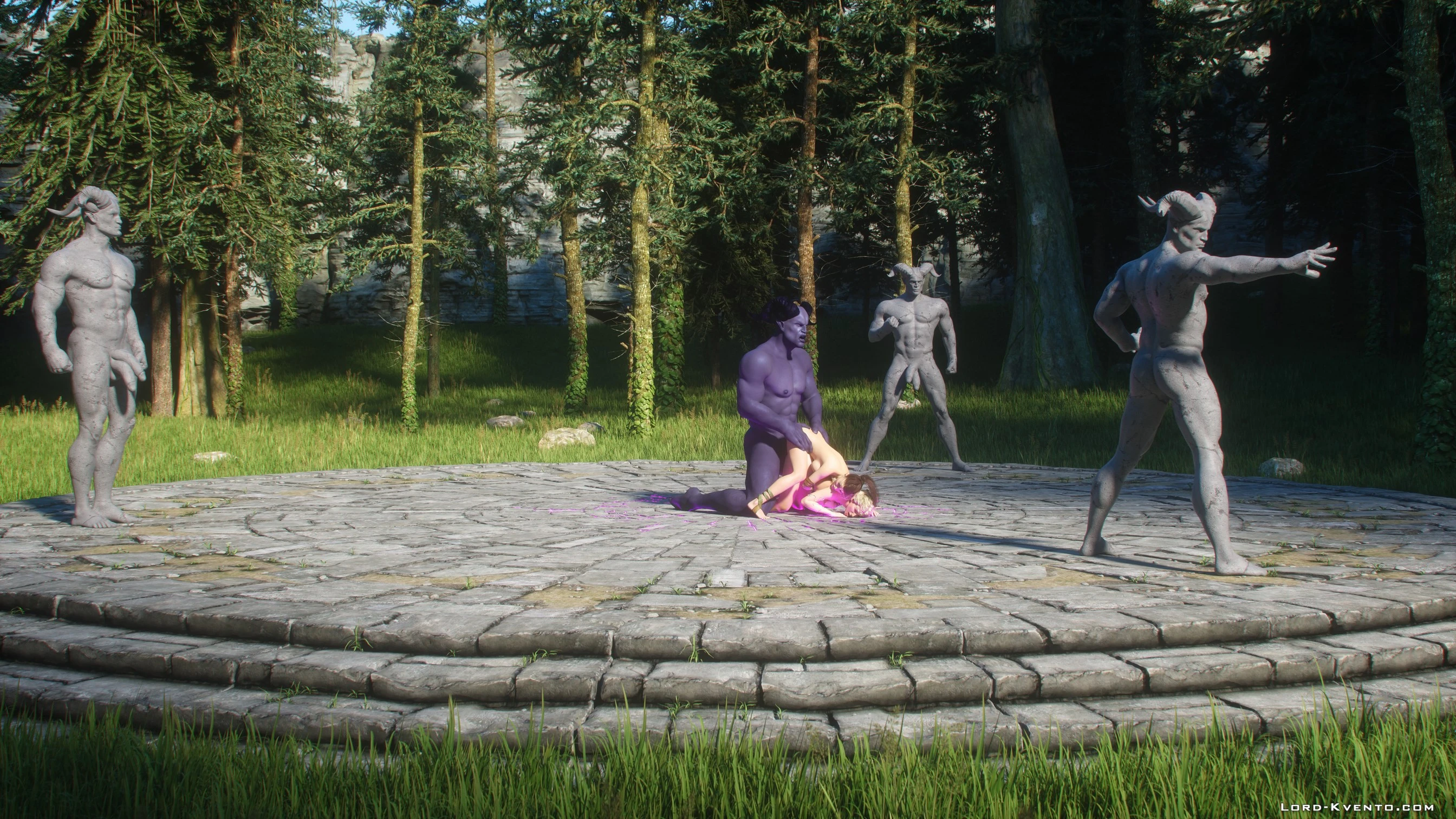 Golems Awakening 2 porn comic picture 37