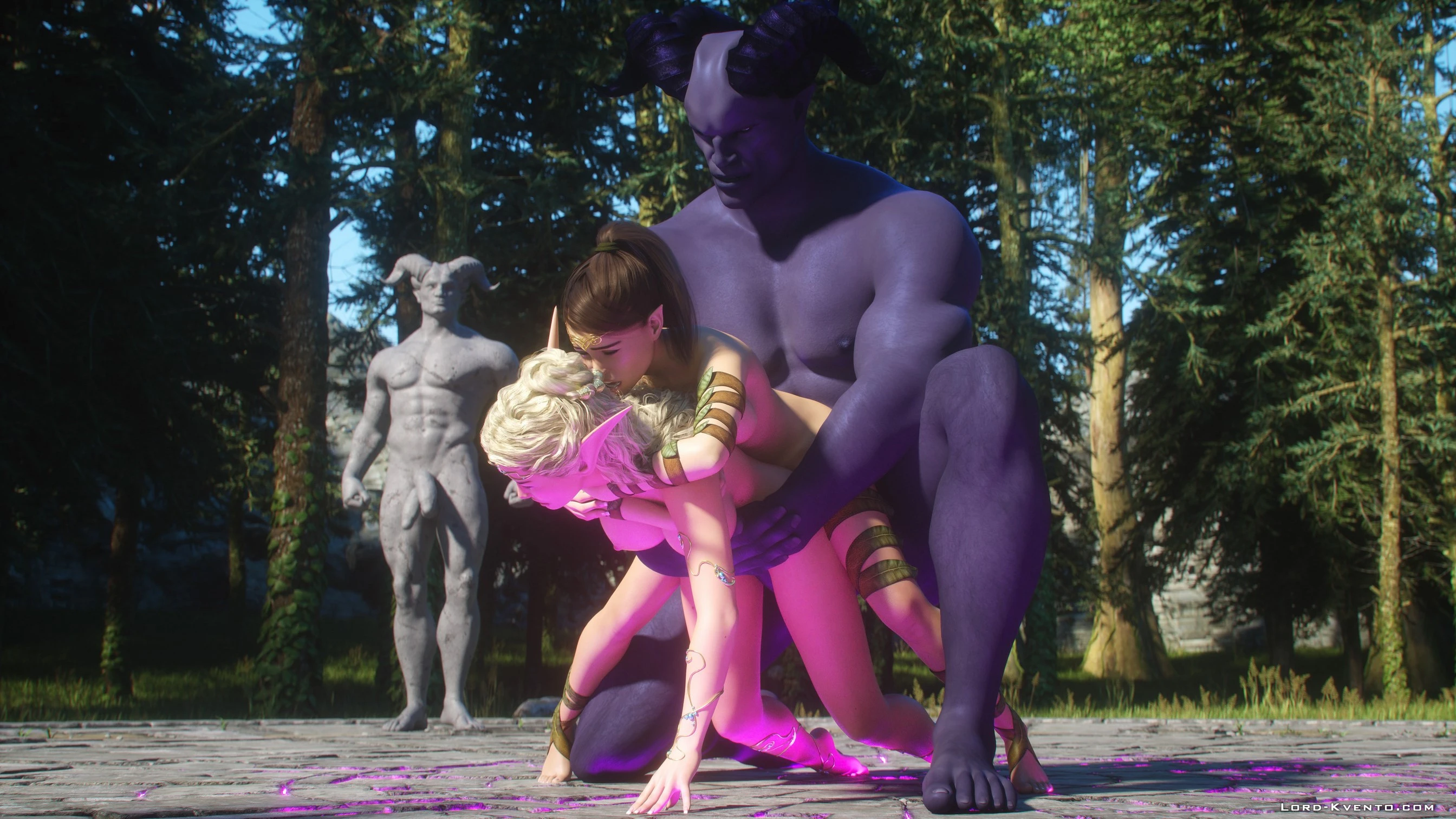 Golems Awakening 2 porn comic picture 38