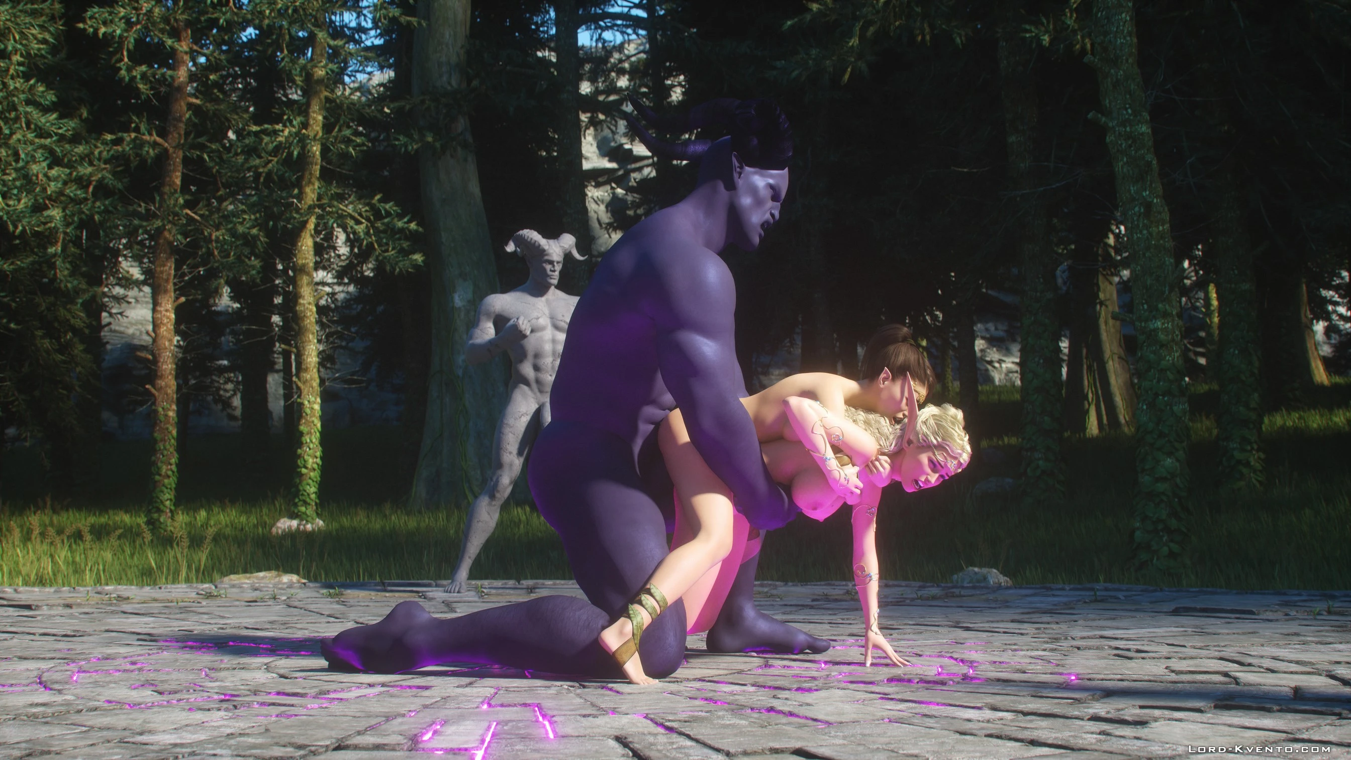 Golems Awakening 2 porn comic picture 44