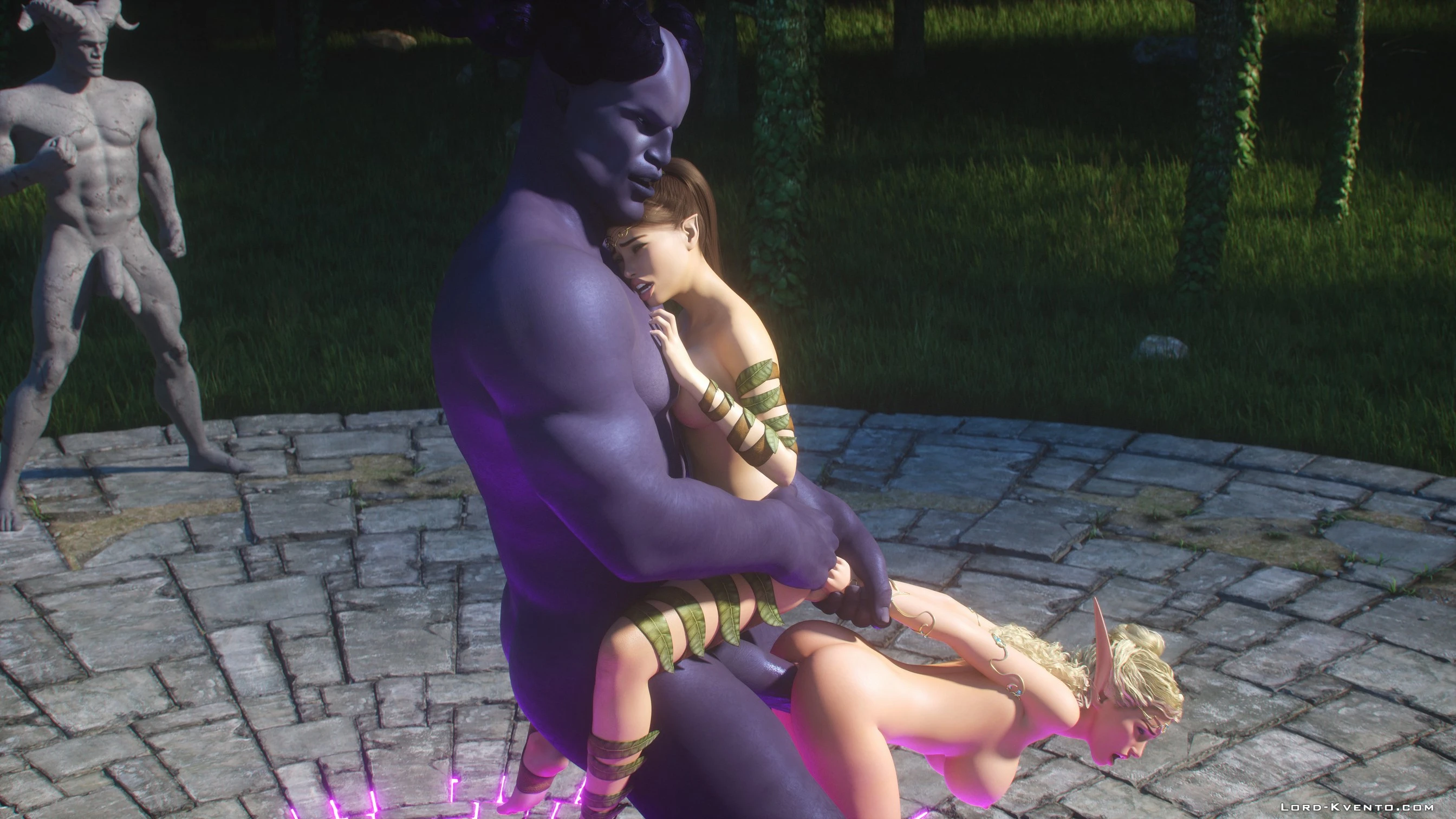 Golems Awakening 2 porn comic picture 47