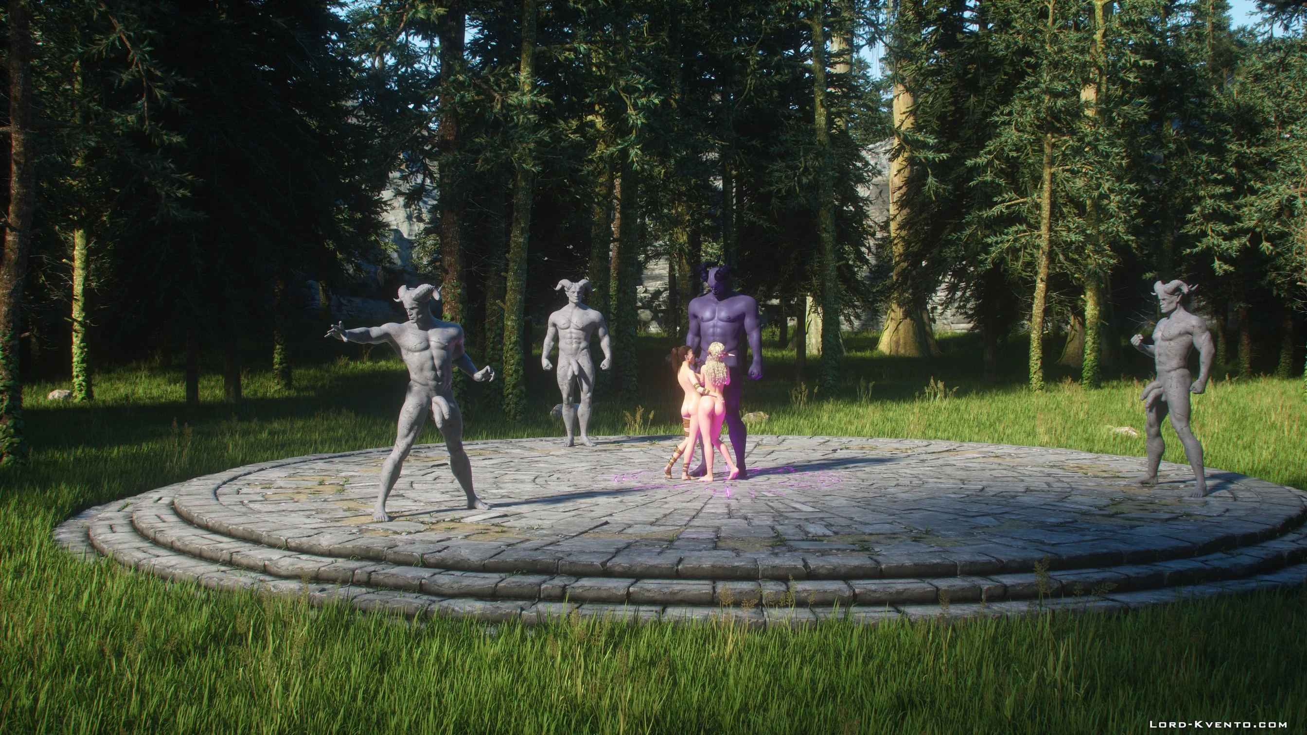 Golems Awakening 2 porn comic picture 82