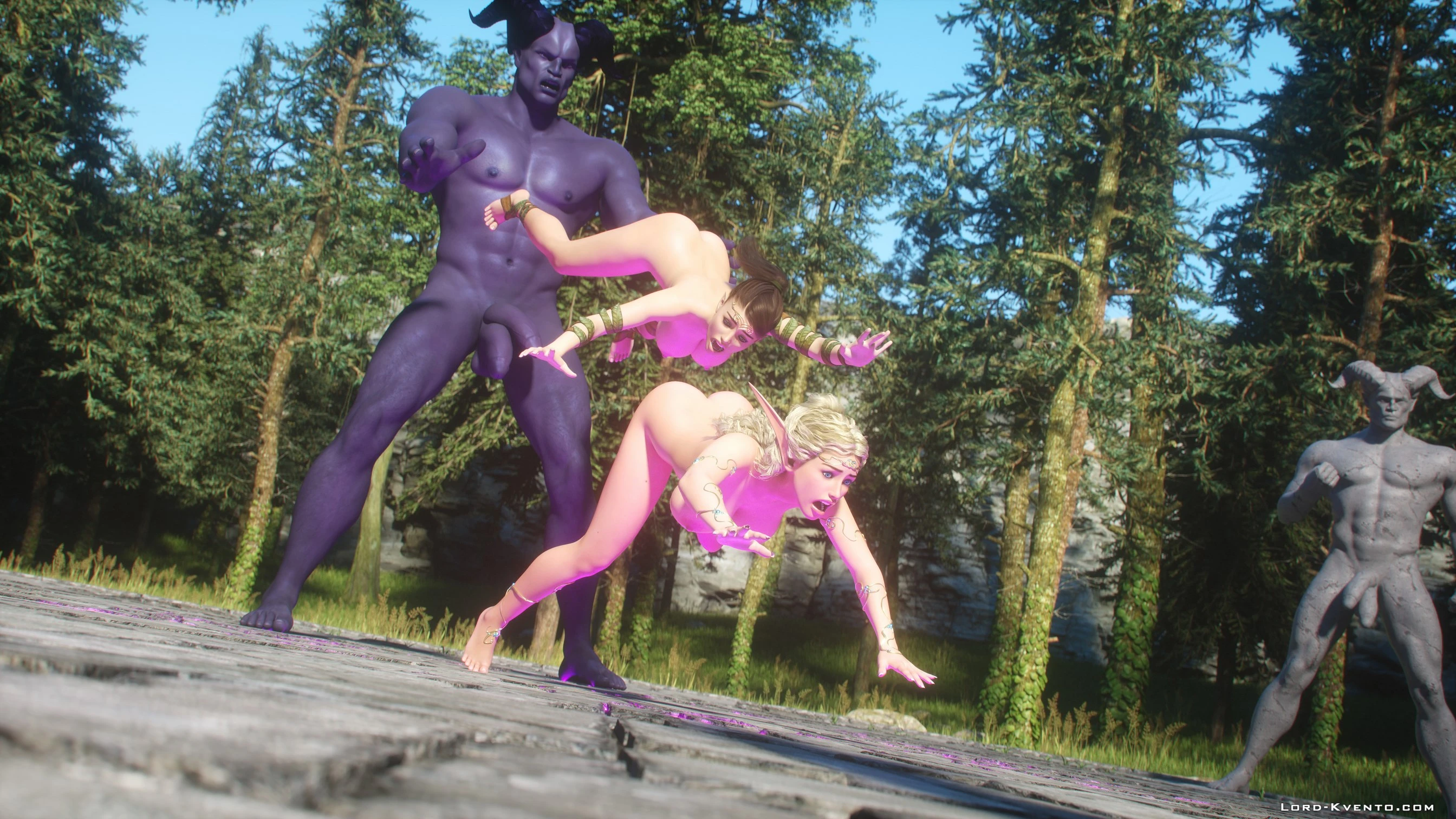 Golems Awakening 2 porn comic picture 9