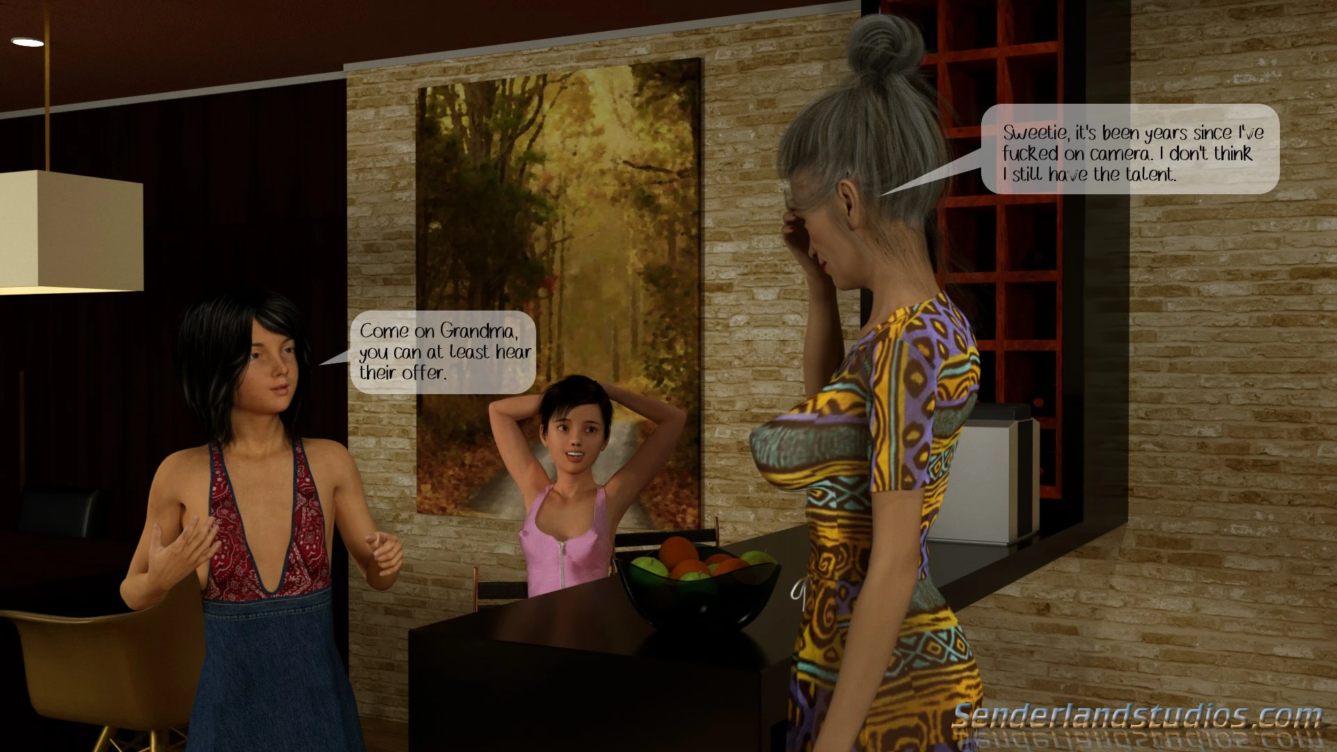 Grandma's Offer porn comic picture 3