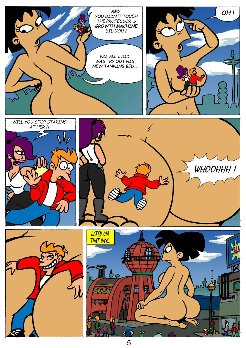 Growing Amy (ongoing) porn comic picture 5