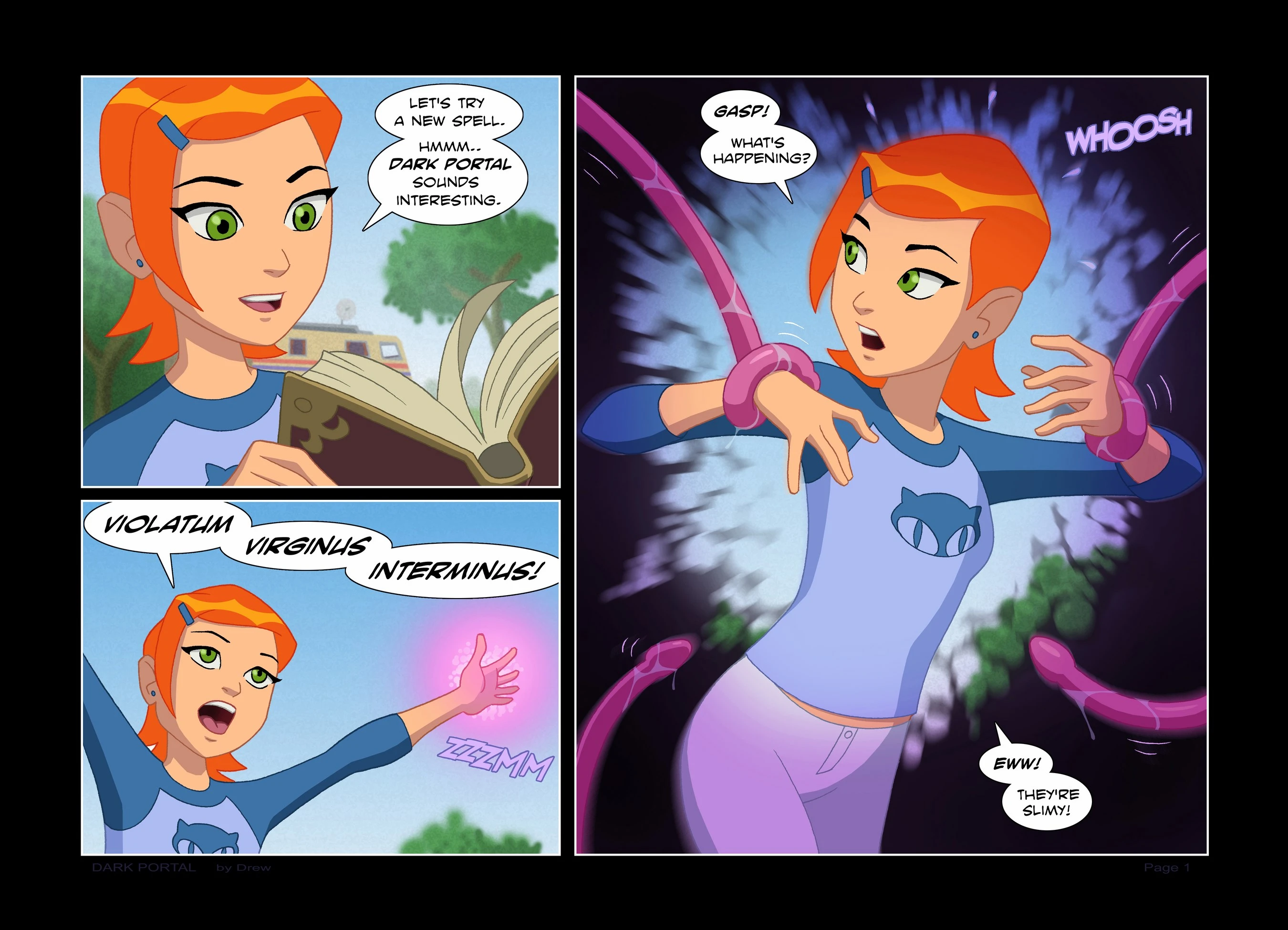 Gwen Tennyson porn comic picture 1