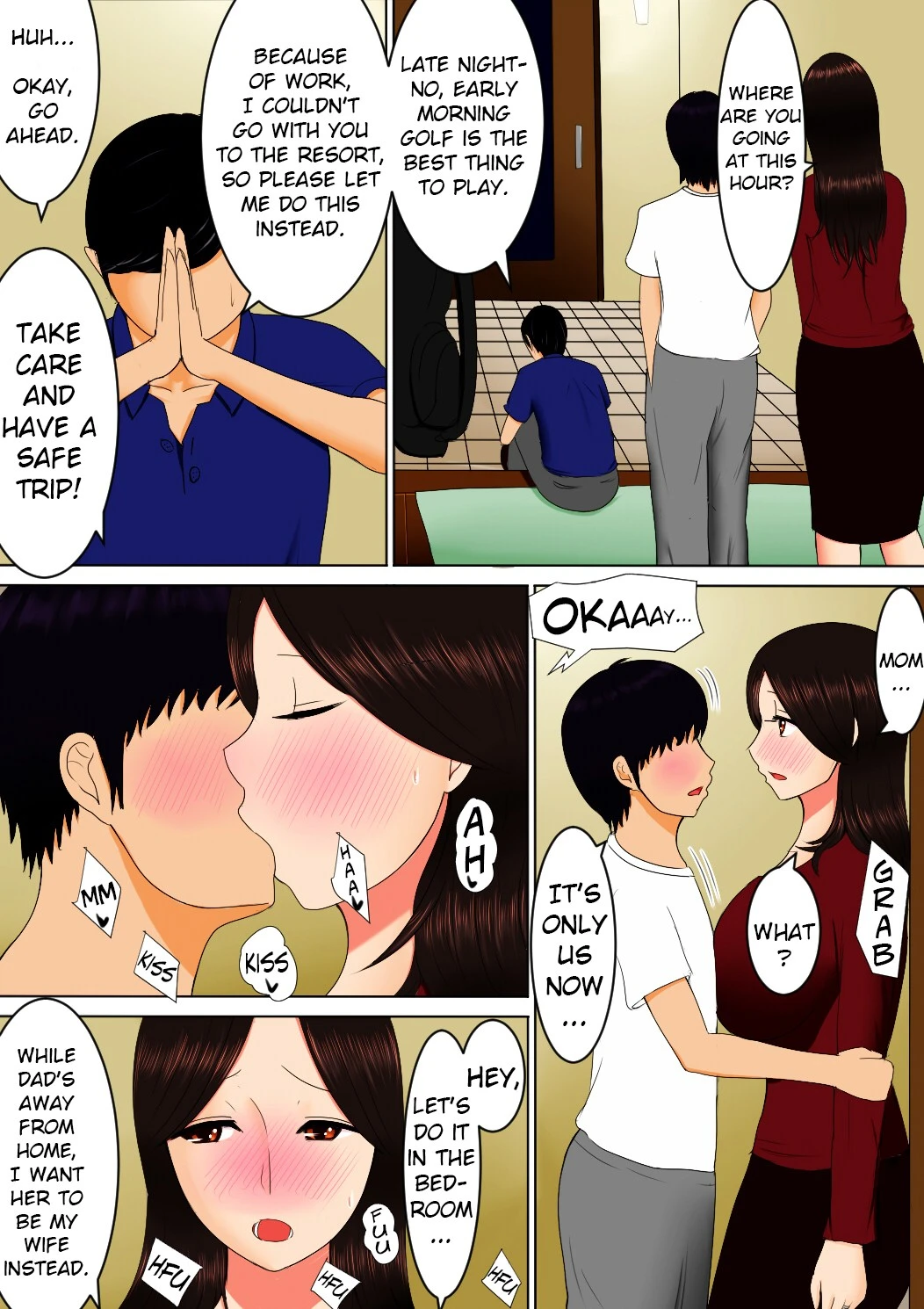 Haha to Issho ni porn comic picture 24