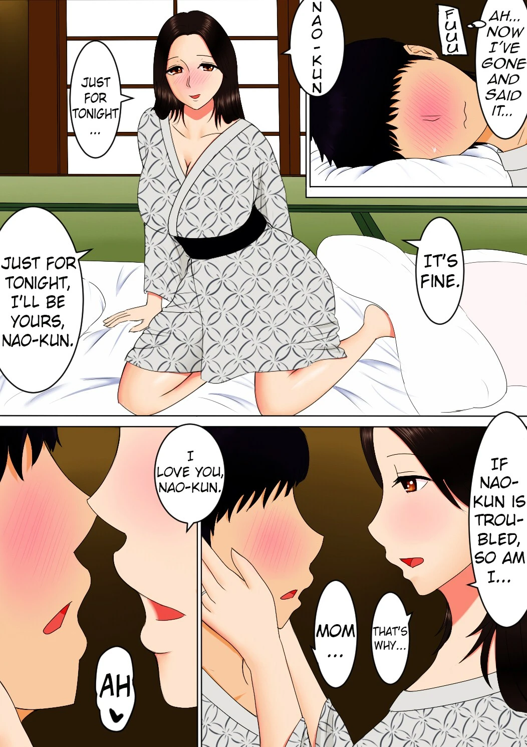 Haha to Issho ni porn comic picture 9