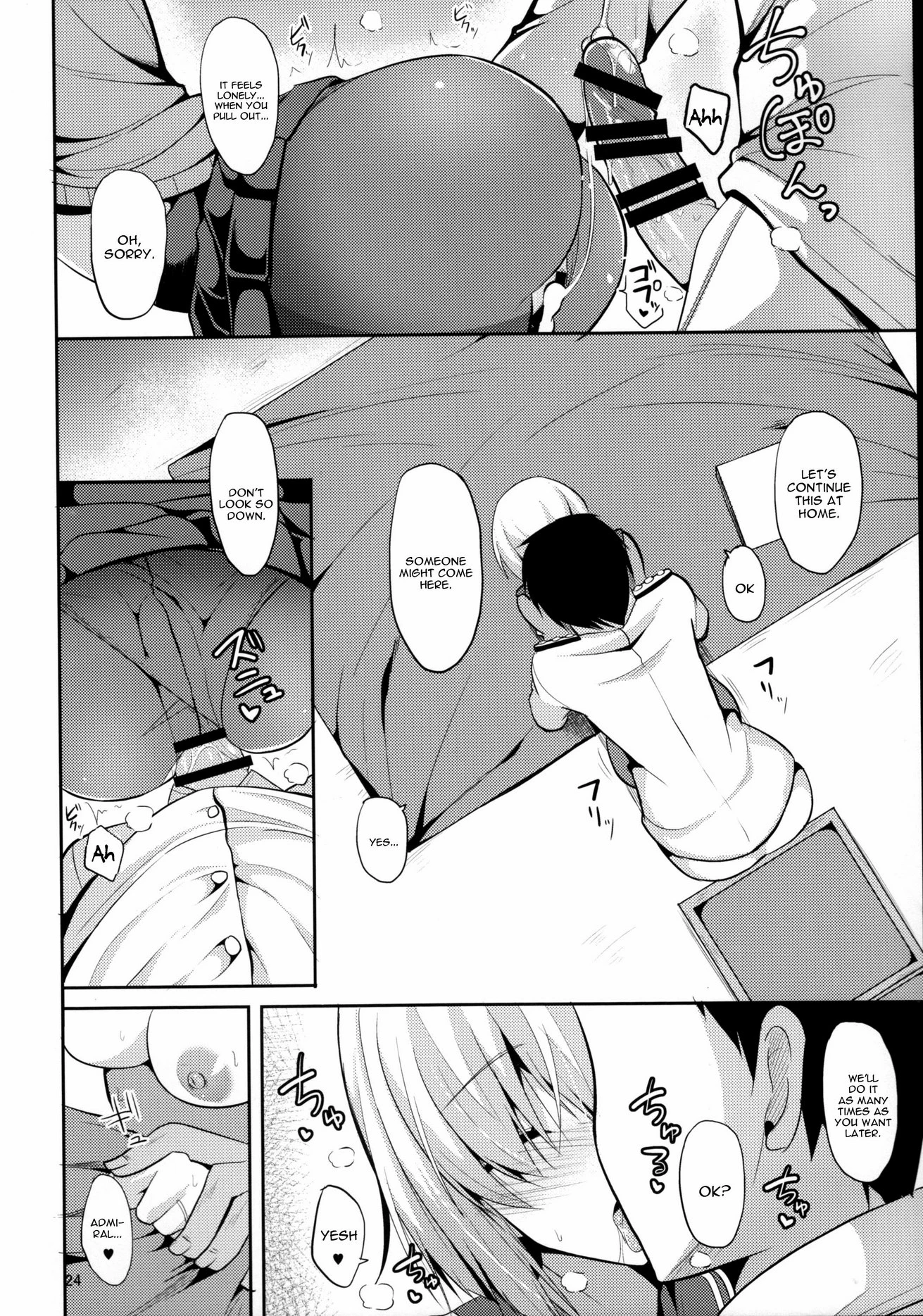 Hamakaze to H na Shiseikatsu porn comic picture 24