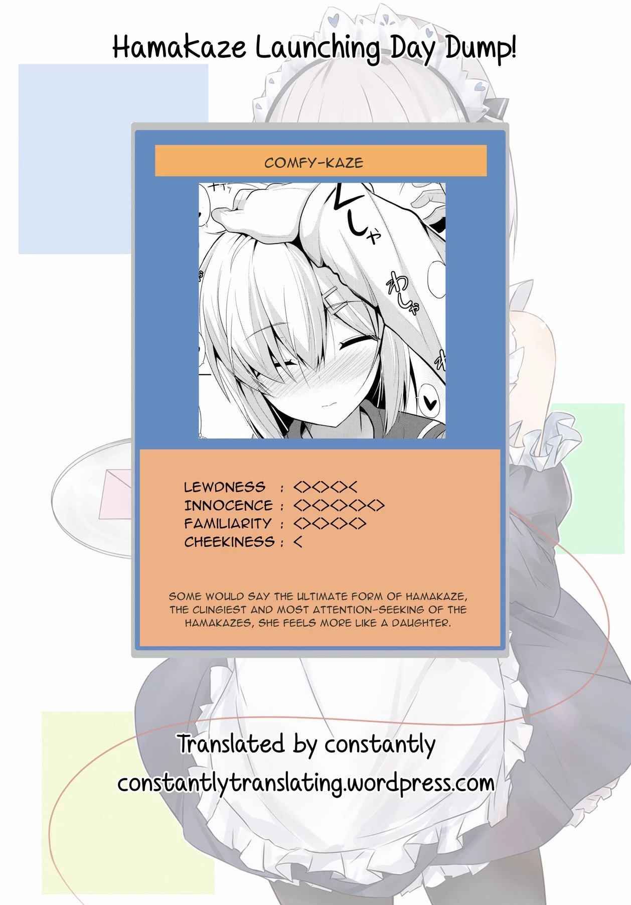 Hamakaze to H na Shiseikatsu porn comic picture 36