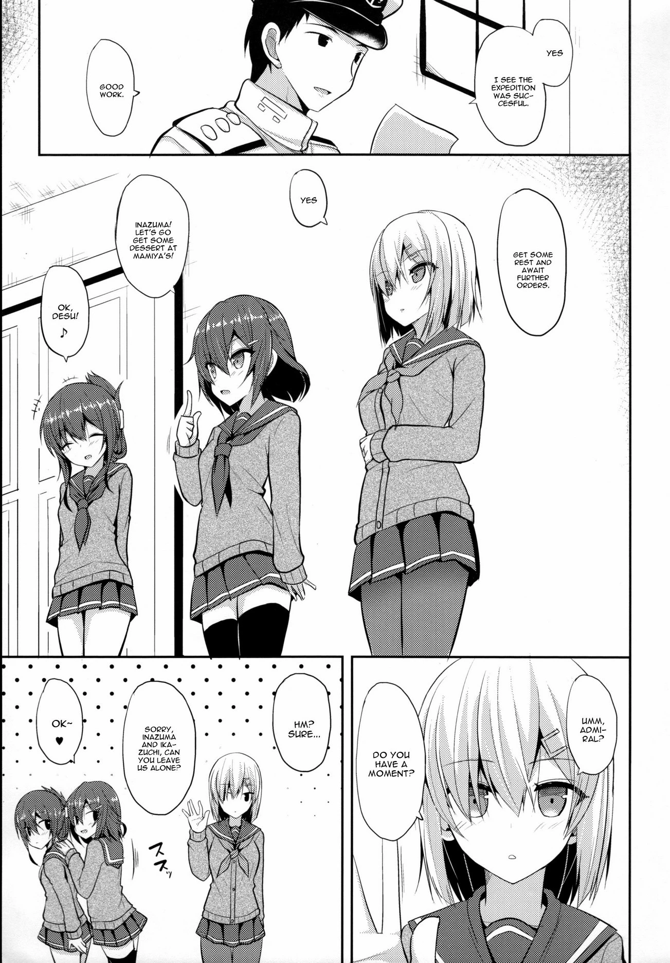 Hamakaze to H na Shiseikatsu porn comic picture 5