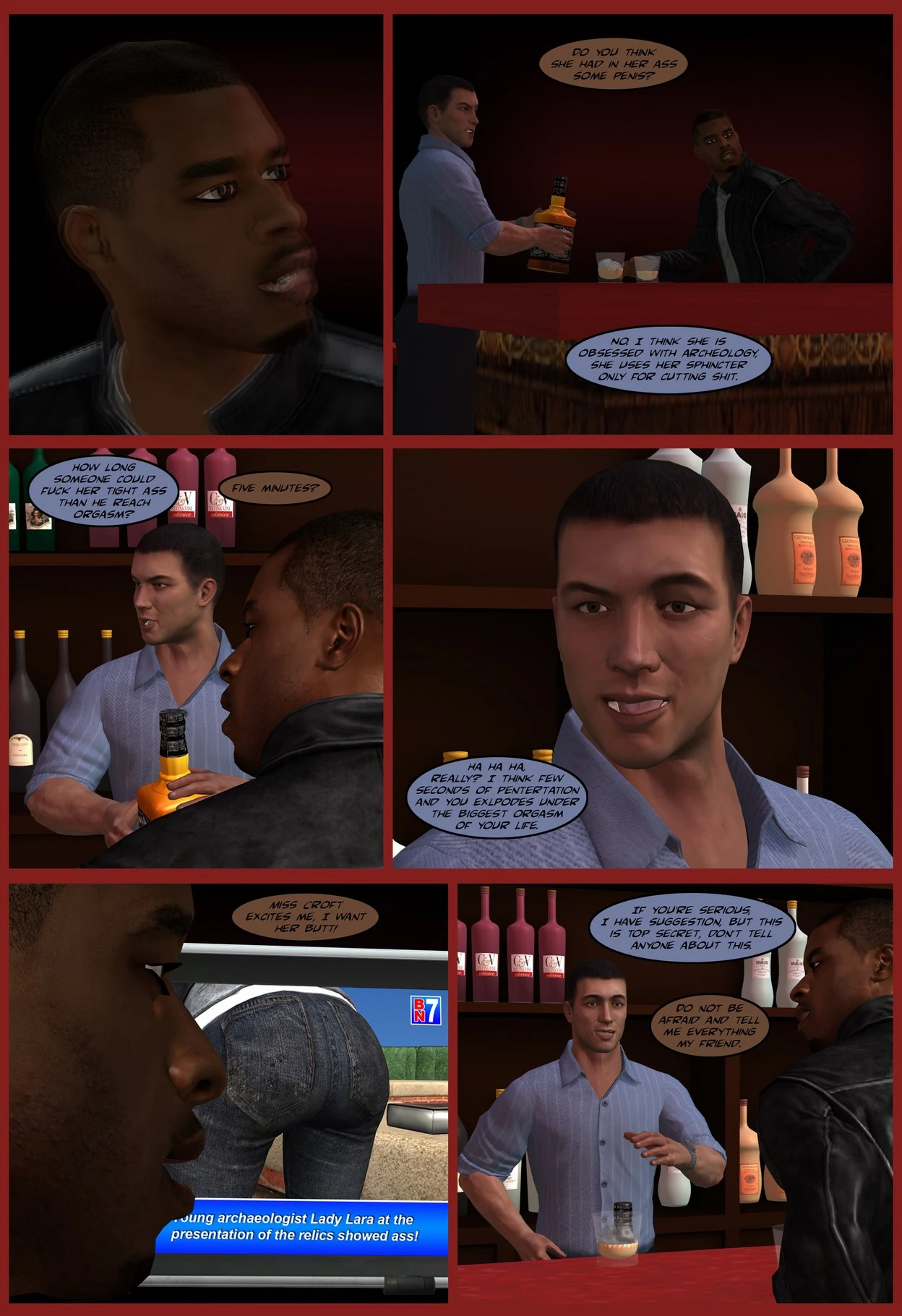 Hostel of Sodom 2: Ass Booking porn comic picture 8