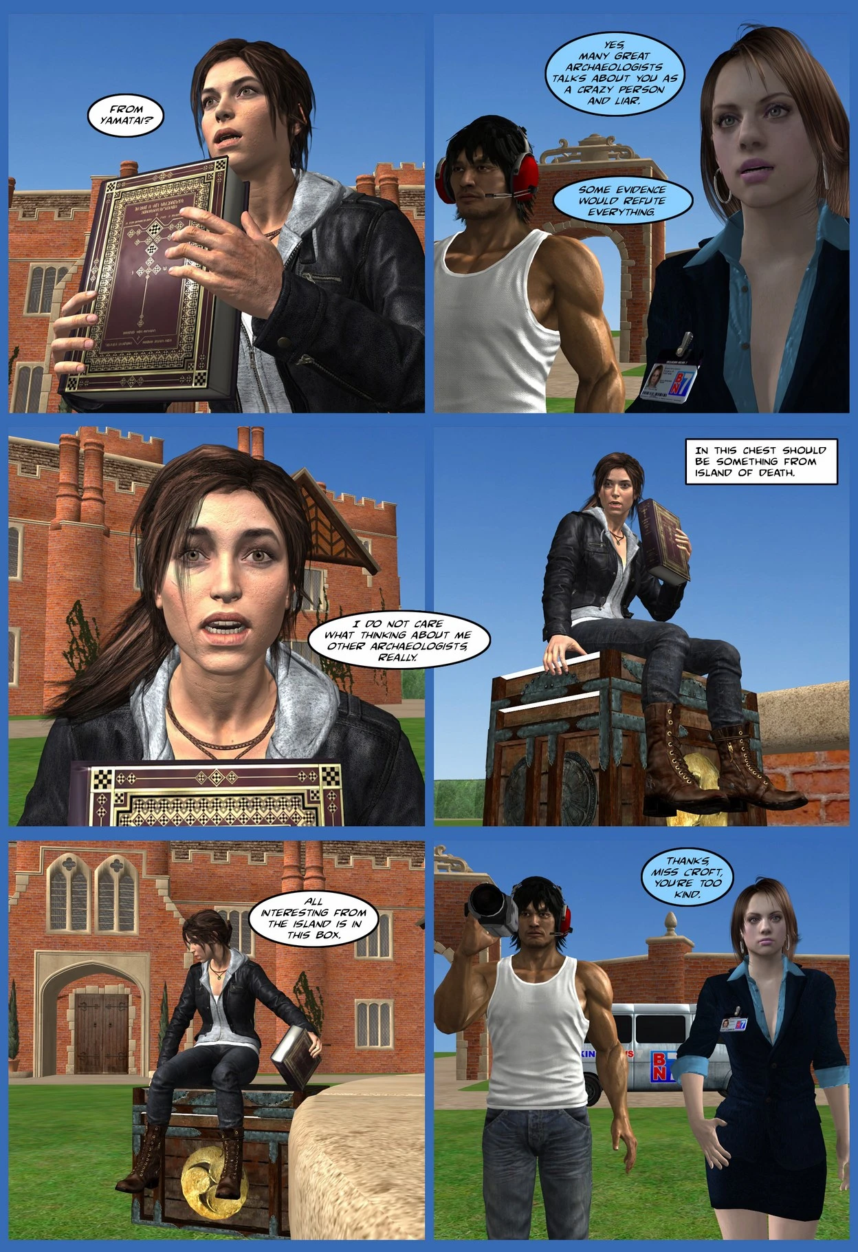 Hostel of Sodom: The Interview porn comic picture 7