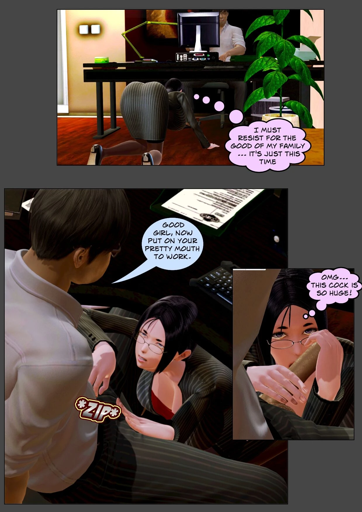 How to support your family porn comic picture 9