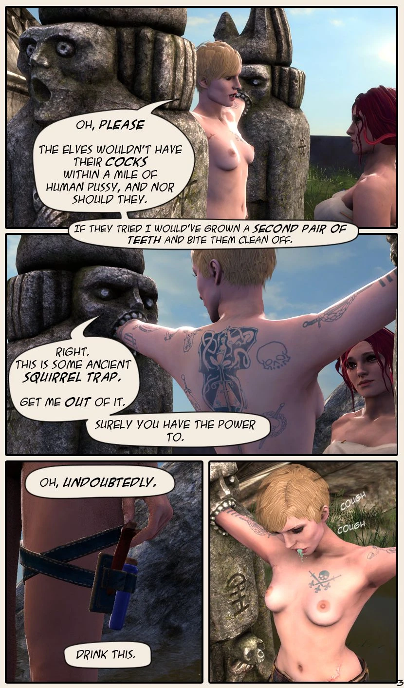 Hung up porn comic picture 3