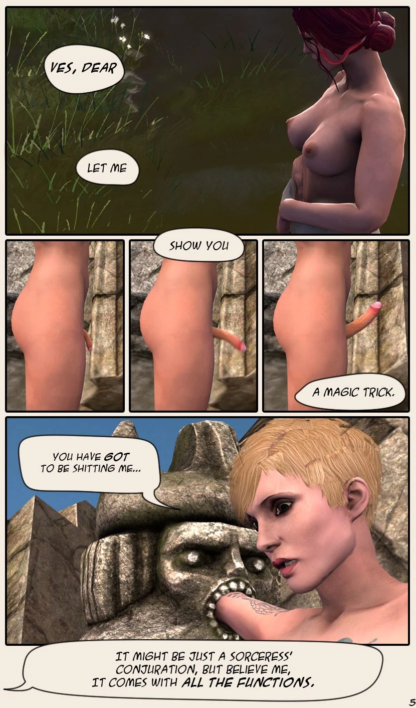 Hung up porn comic picture 5