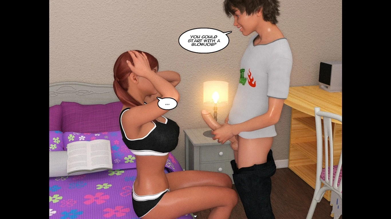 Incest story - Sister porn comic picture 52