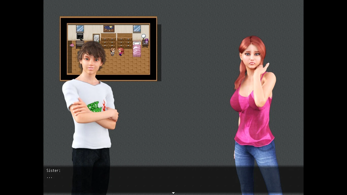 Incest story - Sister porn comic picture 9