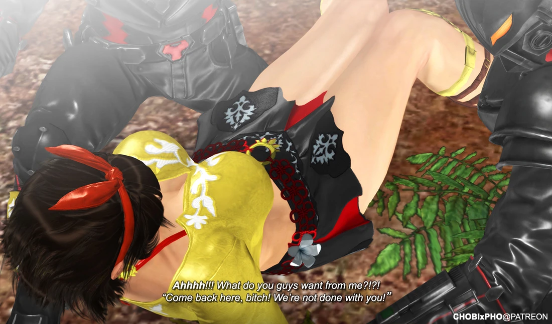 JOSIE - TEKKEN FORCED porn comic picture 26