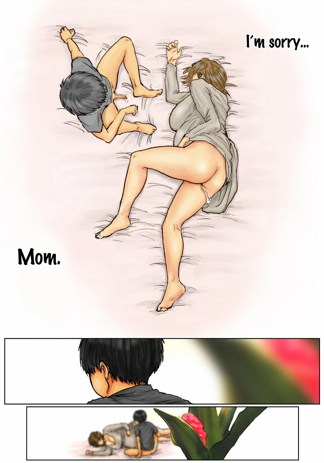 Kaa-san no Ana Tsukawasete ~Kouhen~ | Cumming Inside Mommy's Hole 2 porn comic picture 126