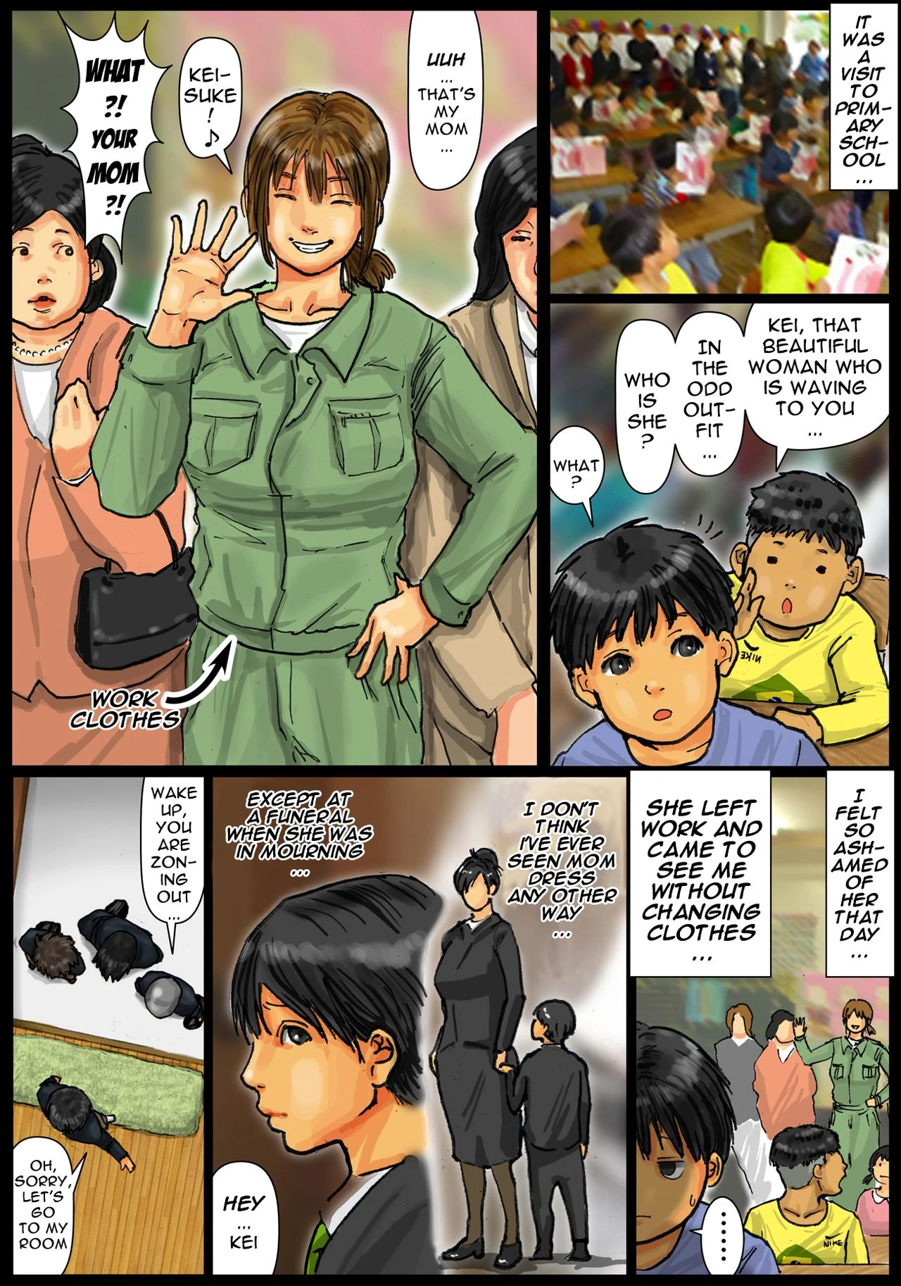 Kaa-san no Ana Tsukawasete ~Zenpen~ | Cumming Inside Mommy's Hole porn comic picture 15