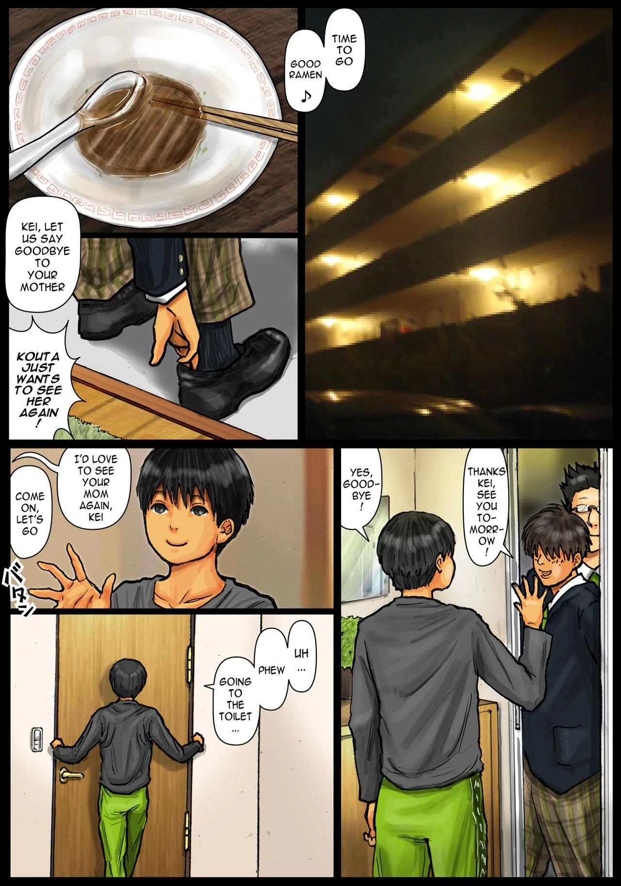 Kaa-san no Ana Tsukawasete ~Zenpen~ | Cumming Inside Mommy's Hole porn comic picture 16