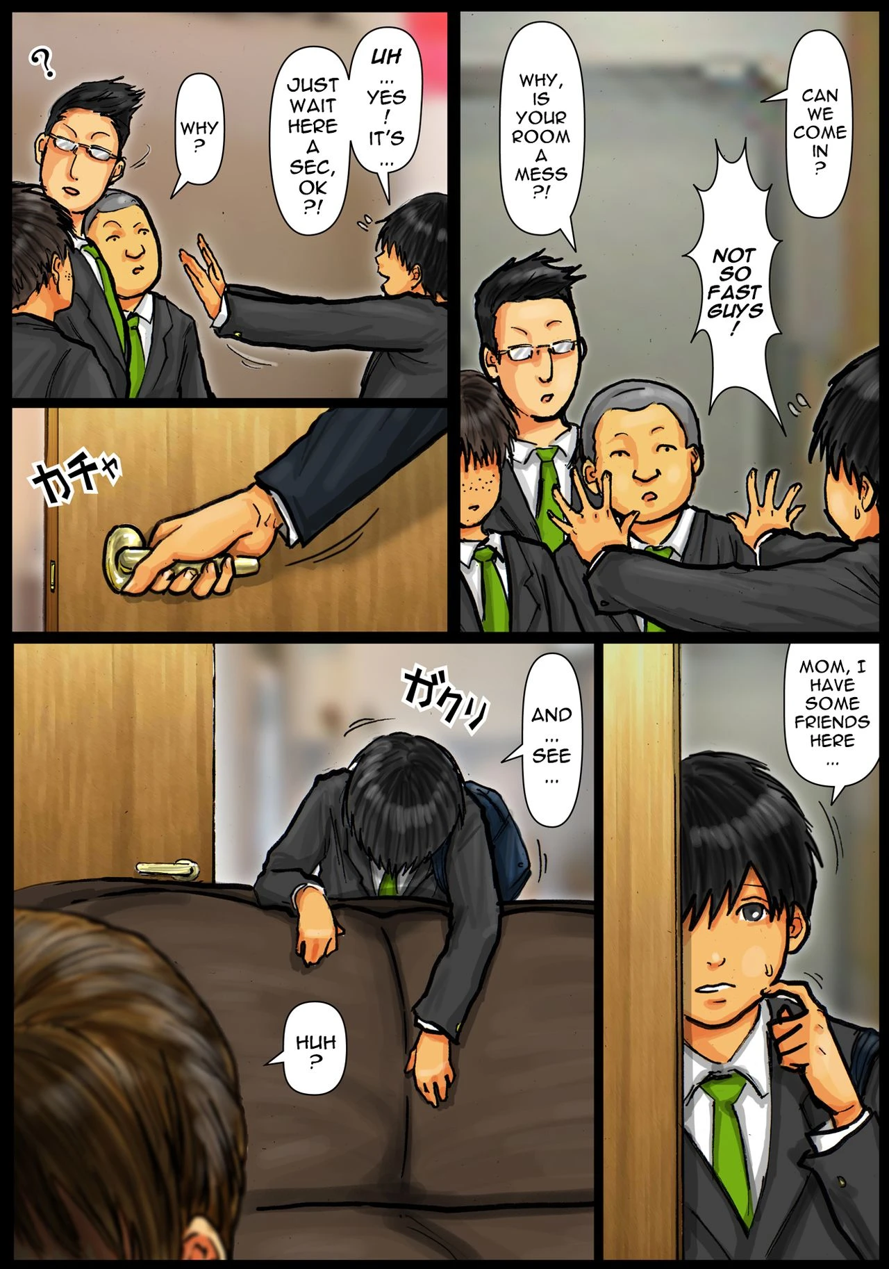 Kaa-san no Ana Tsukawasete ~Zenpen~ | Cumming Inside Mommy's Hole porn comic picture 6