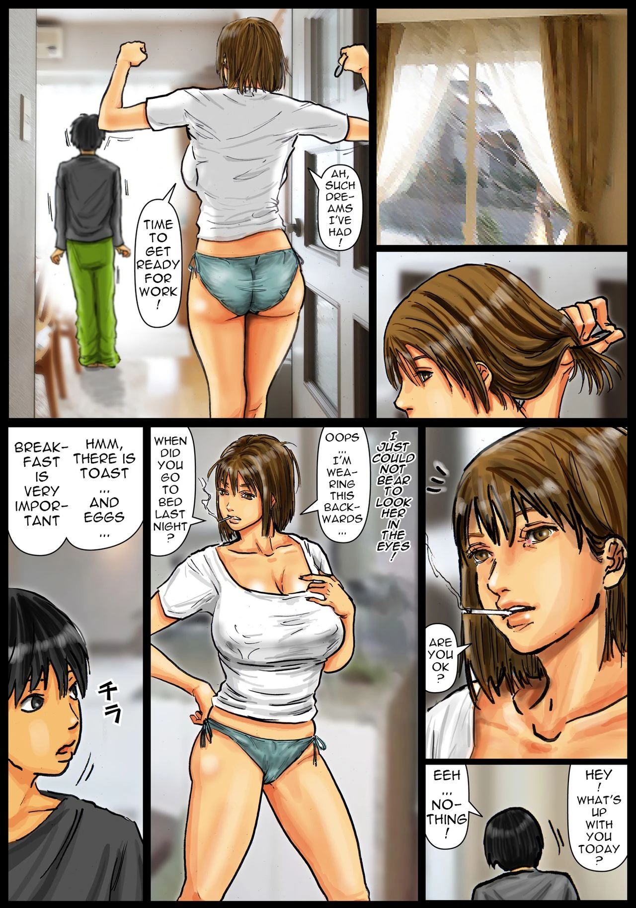 Kaa-san no Ana Tsukawasete ~Zenpen~ | Cumming Inside Mommy's Hole porn comic picture 87